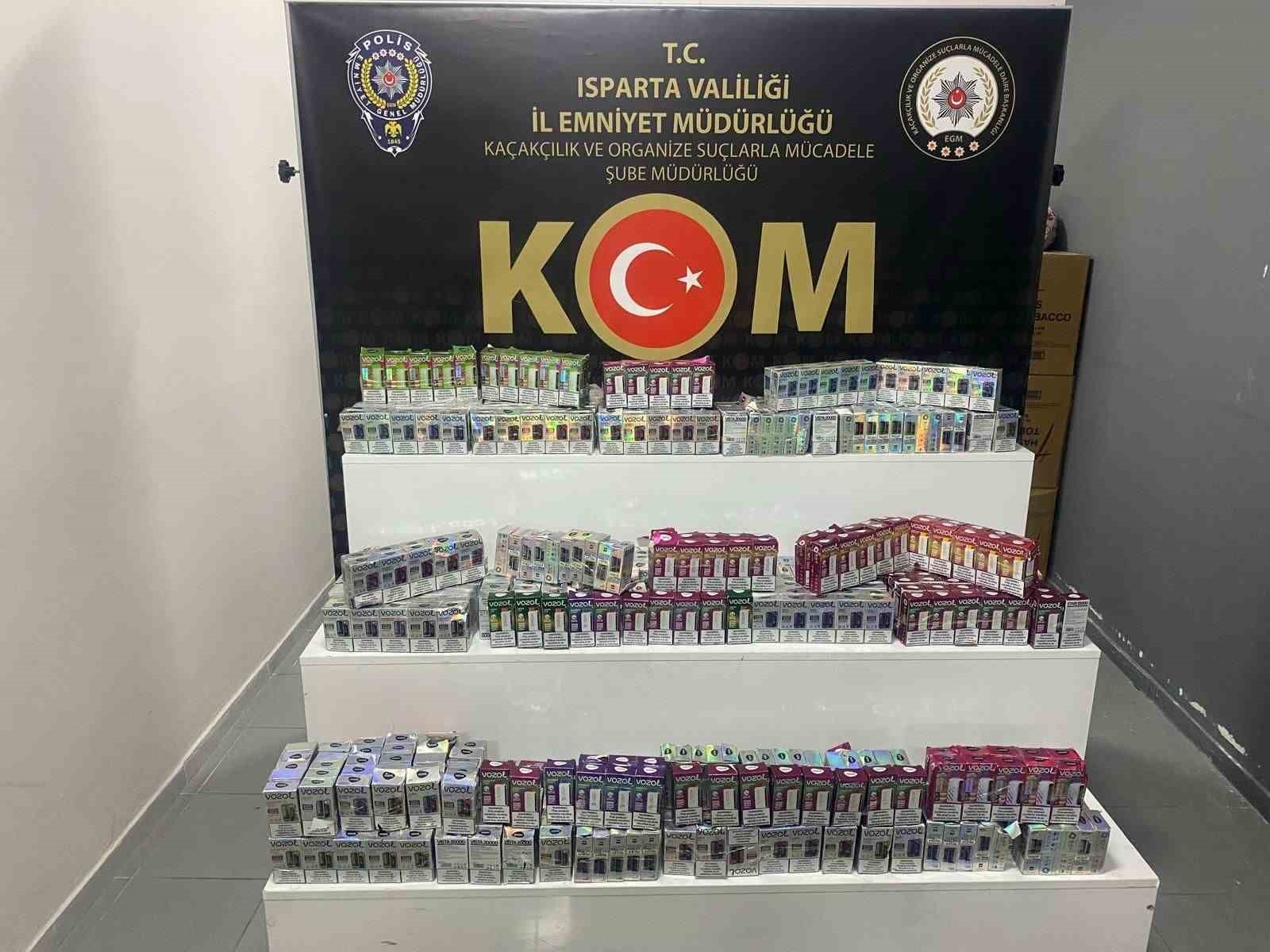 Isparta’da kaçakçılık operasyonlarında 19 şüpheli tutuklandı
