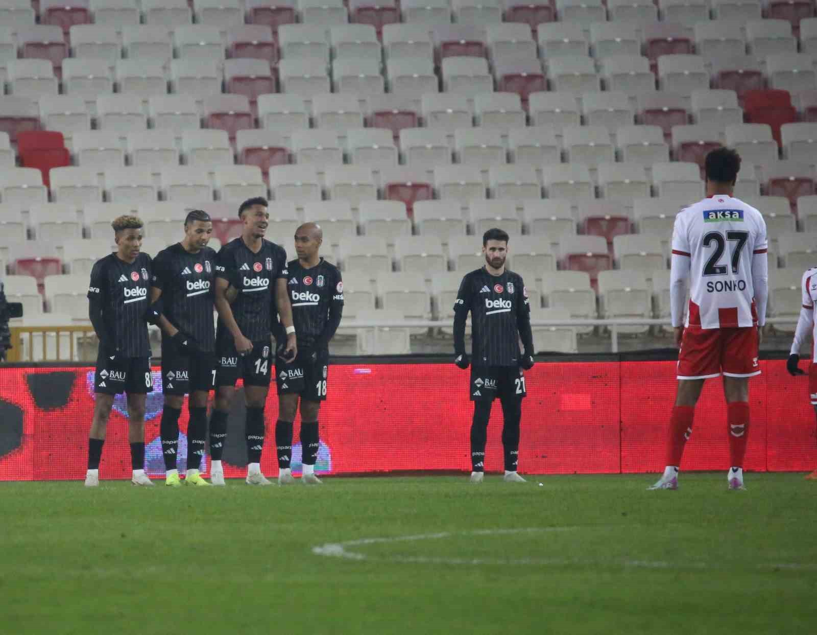 Ziraat Türkiye Kupası: Sivasspor: 0 - Beşiktaş: 1 (Maç sonucu)
