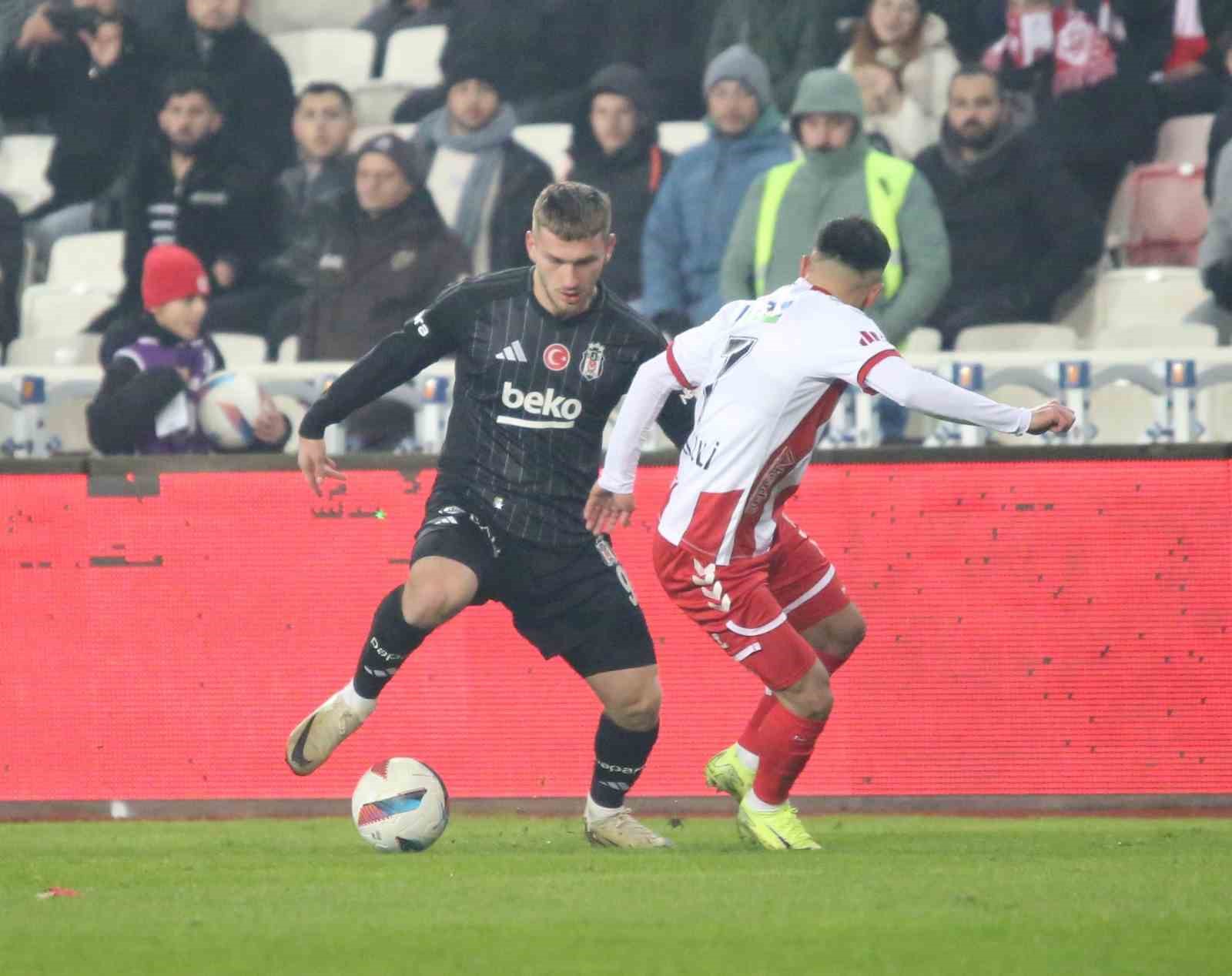 Ziraat Türkiye Kupası: Sivasspor: 0 - Beşiktaş: 1 (Maç sonucu)
