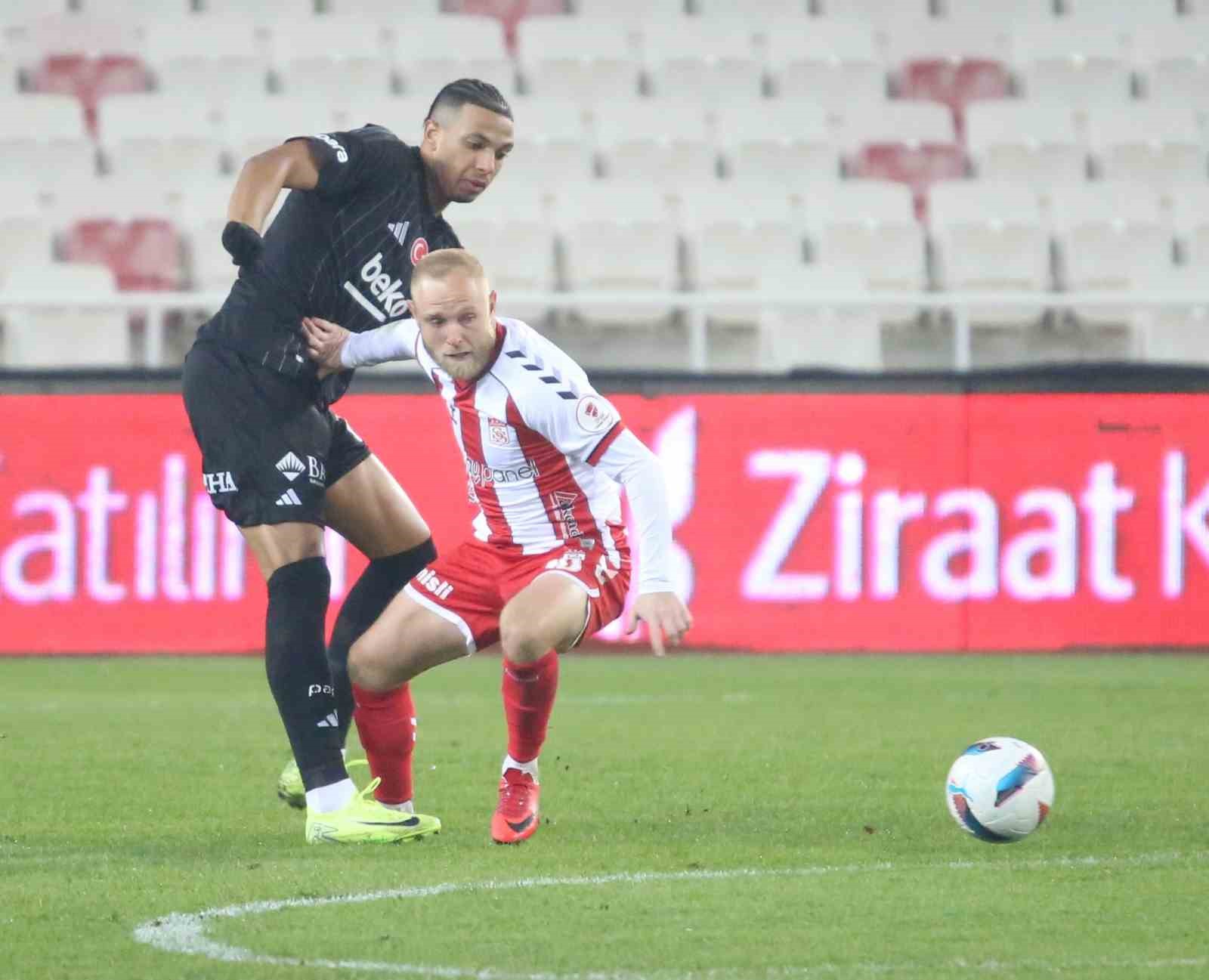 Ziraat Türkiye Kupası: Sivasspor: 0 - Beşiktaş: 1 (Maç sonucu)
