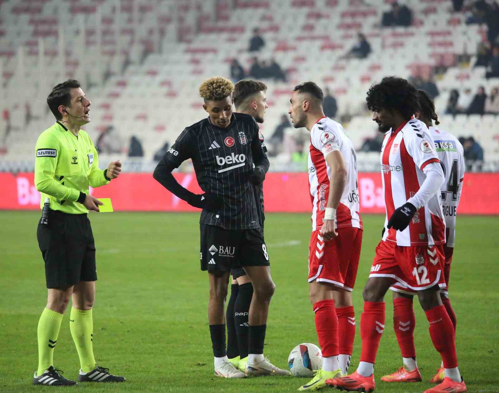 Ziraat Türkiye Kupası: Sivasspor: 0 - Beşiktaş: 1 (Maç sonucu)
