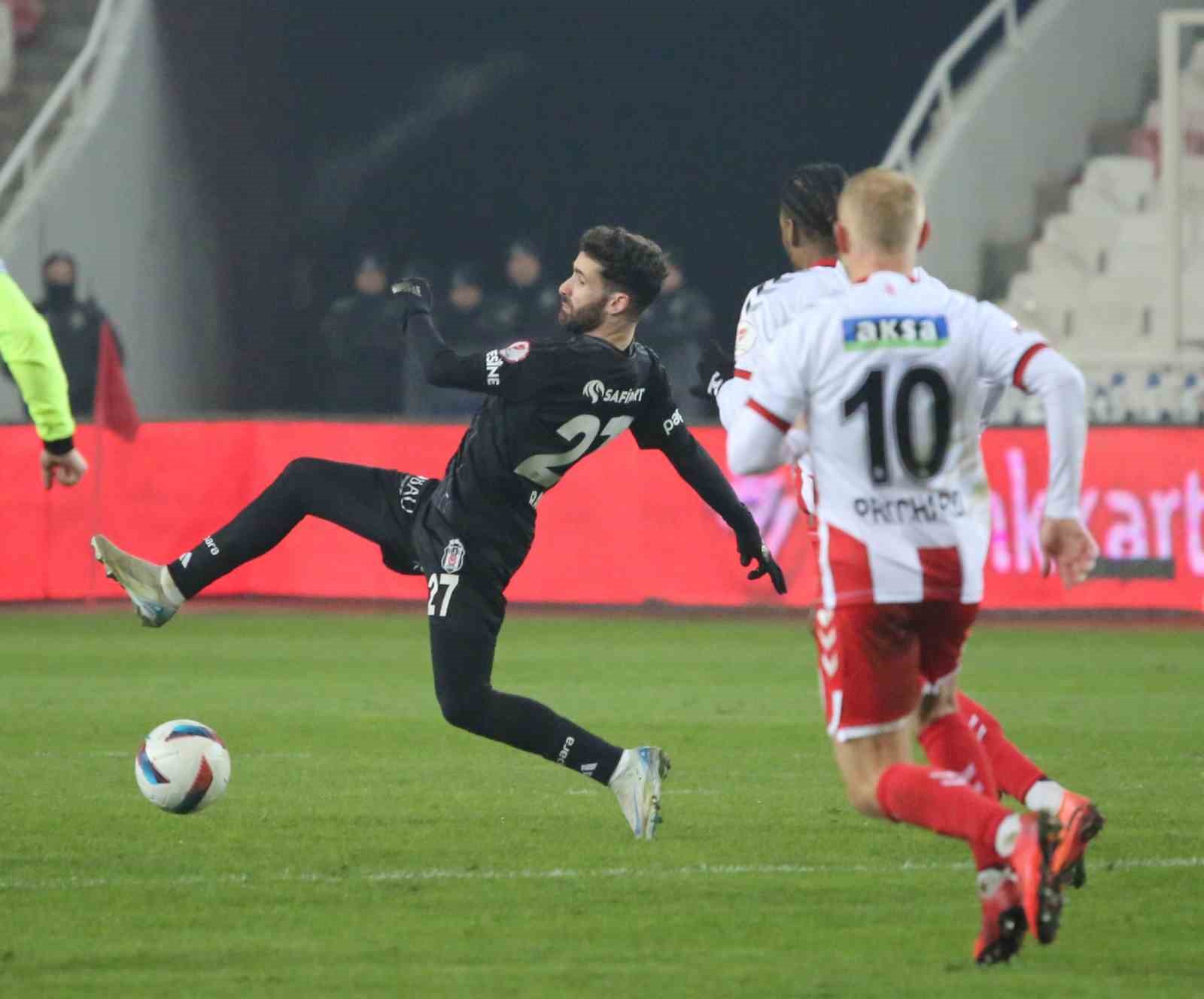 Ziraat Türkiye Kupası: Sivasspor: 0 - Beşiktaş: 1 (Maç sonucu)
