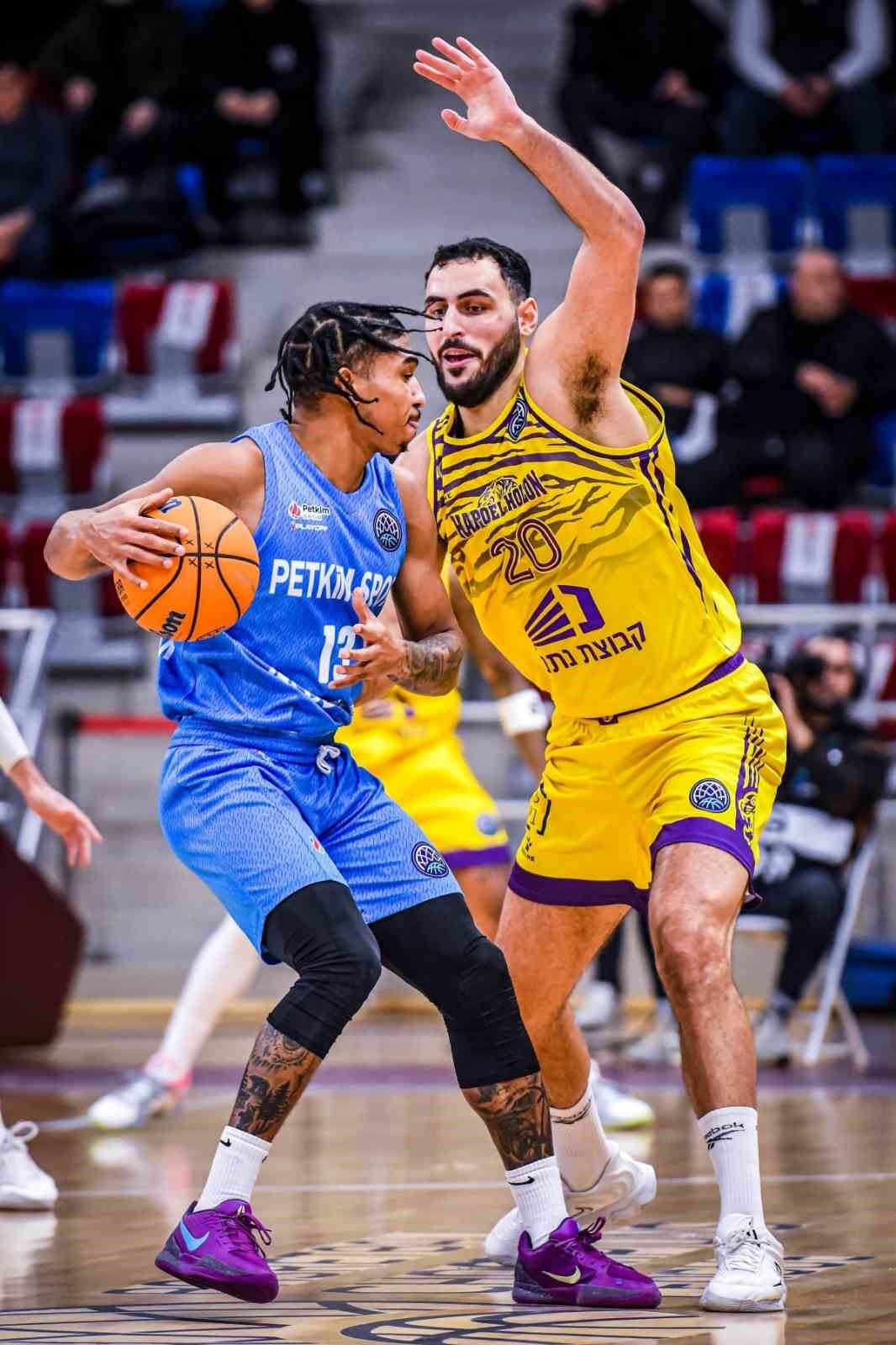 Basketbol Şampiyonlar Ligi: Aliağa Petkimspor: 82 - Hapoel Netanel Holon: 81
