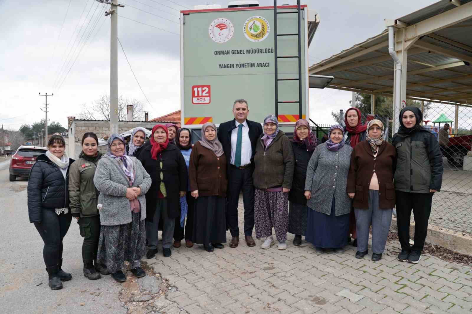 Orman köylülerine ‘Yangın’ bilgilendirmesi
