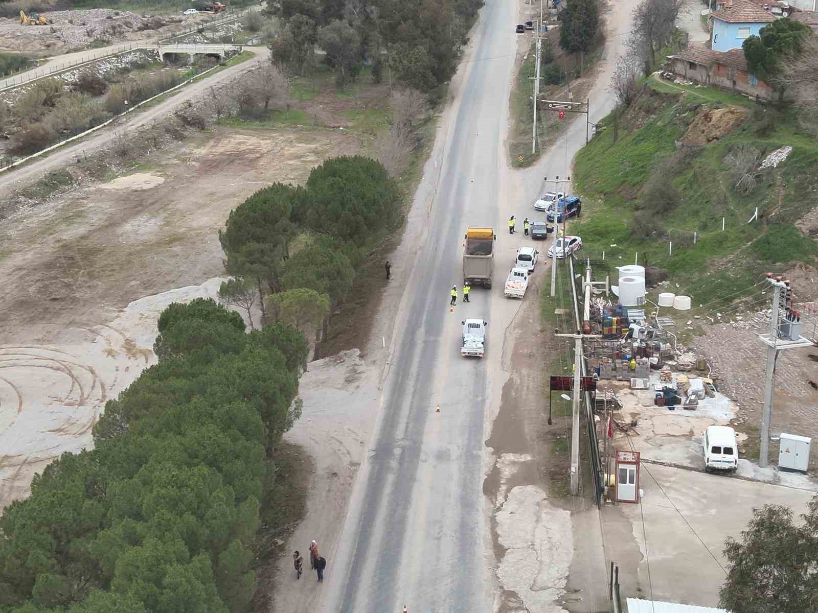 Jandarmadan mikro İHA ile hava destekli trafik denetimi
