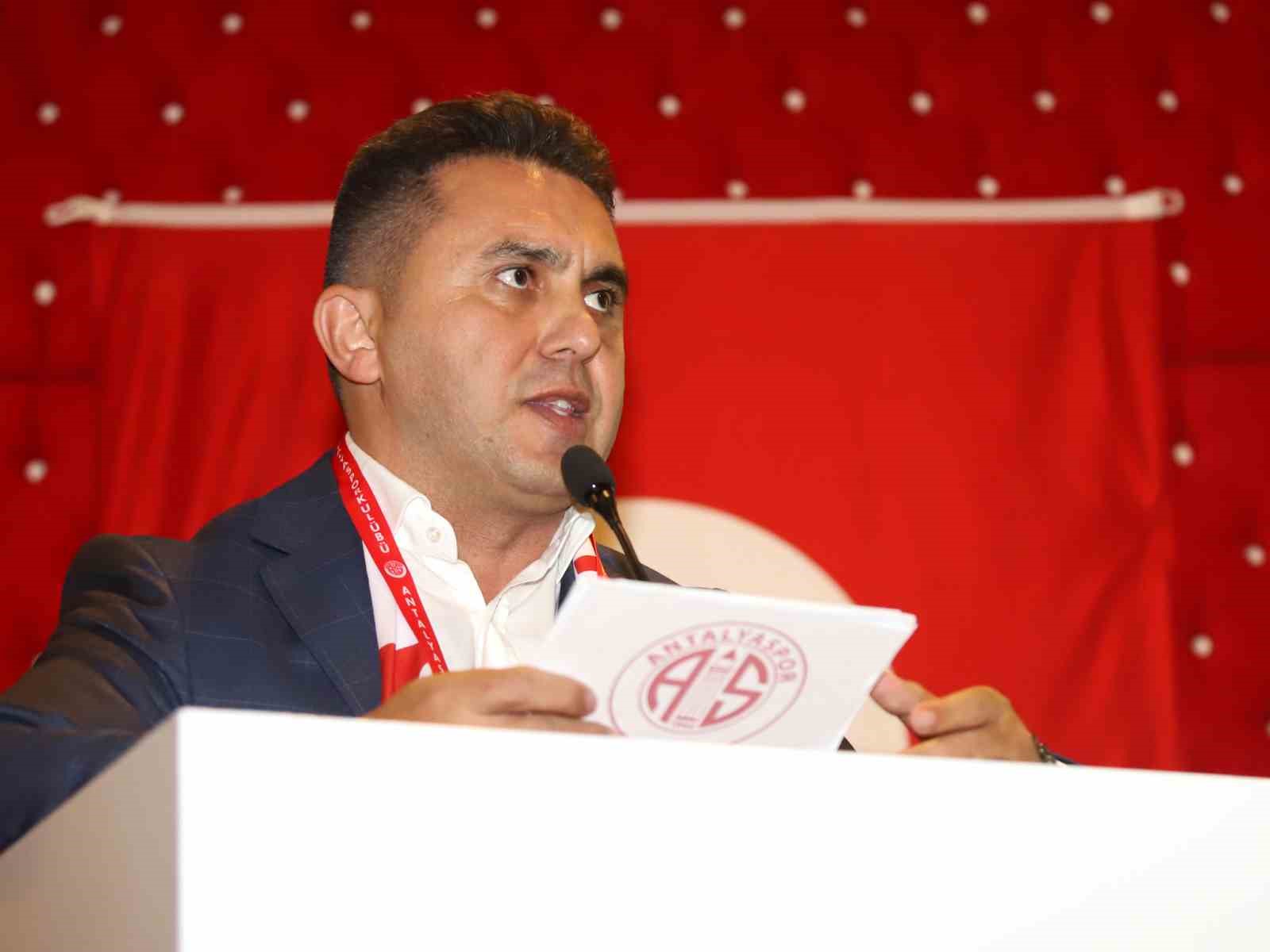 Antalyaspor Kulübü’nün yeni başkanı Mustafa Ergün oldu
