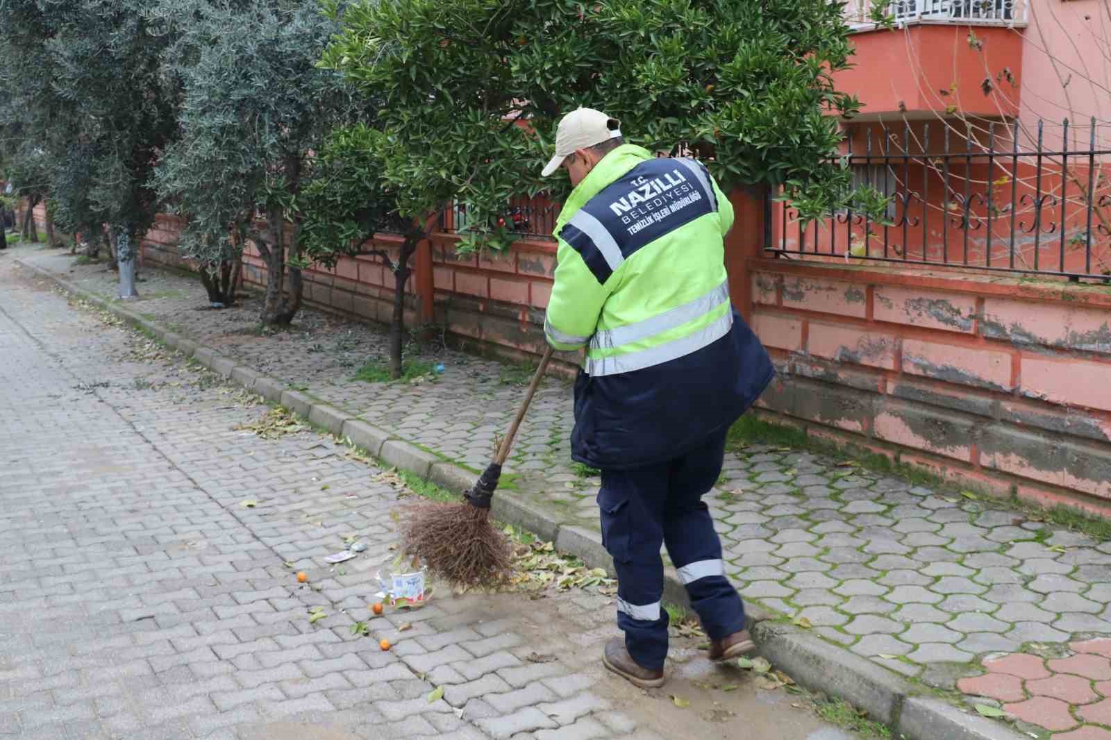 Nazilli’de temizlik çalışmalarına yoğunluk verildi
