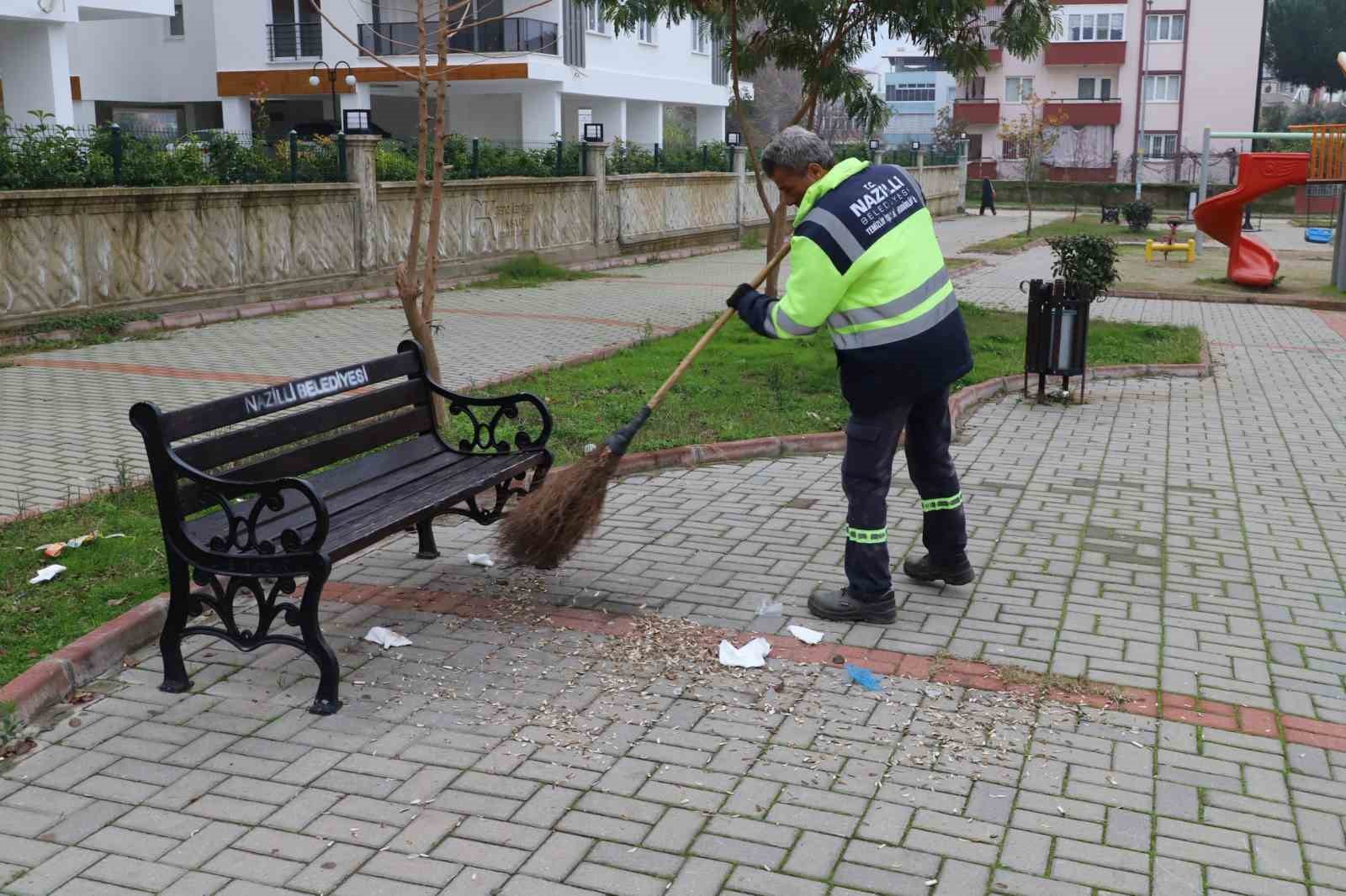 Nazilli’de temizlik çalışmalarına yoğunluk verildi
