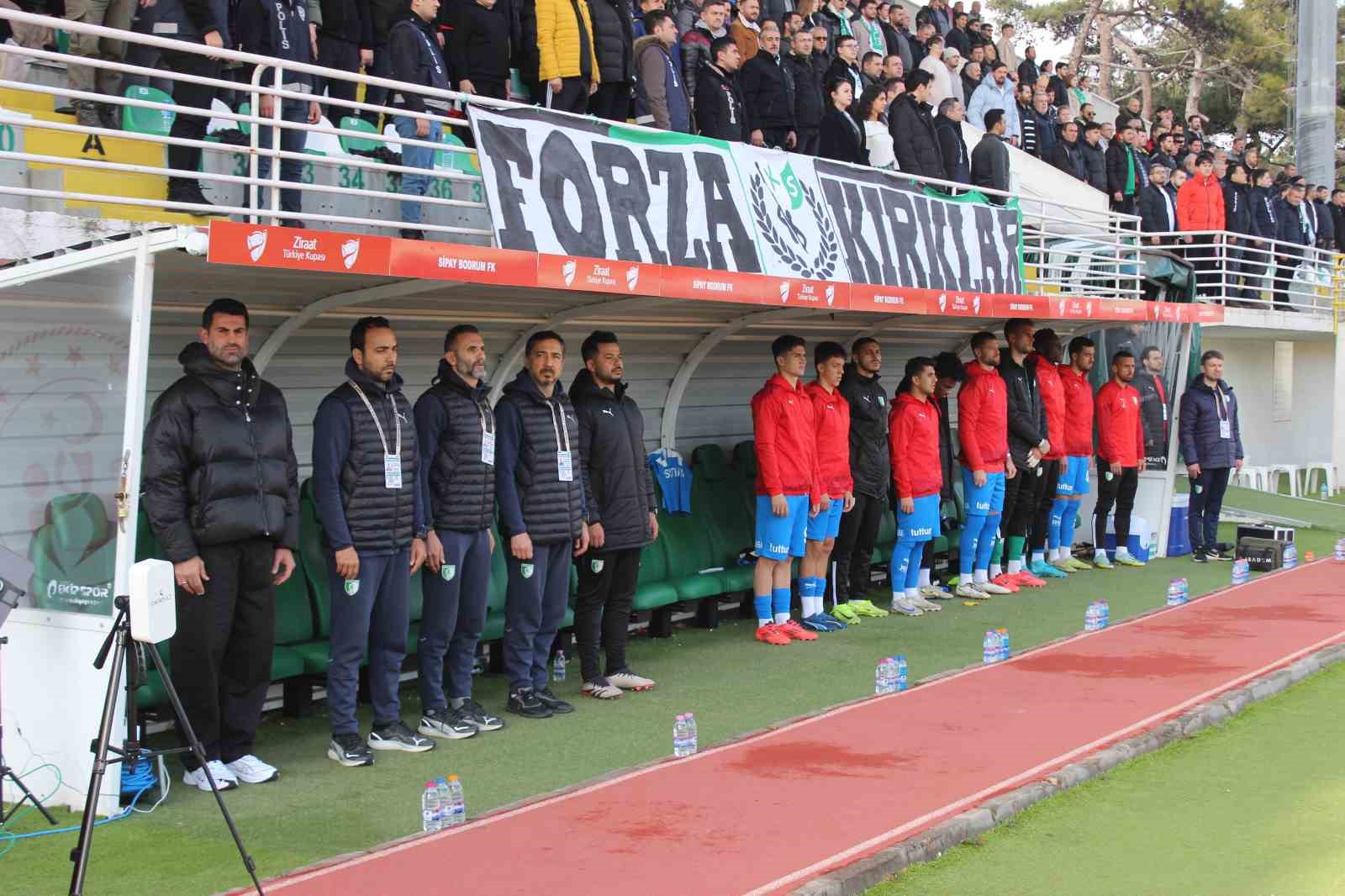 Ziraat Türkiye Kupası: Kırklarelispor: 4 - Bodrum FK: 4
