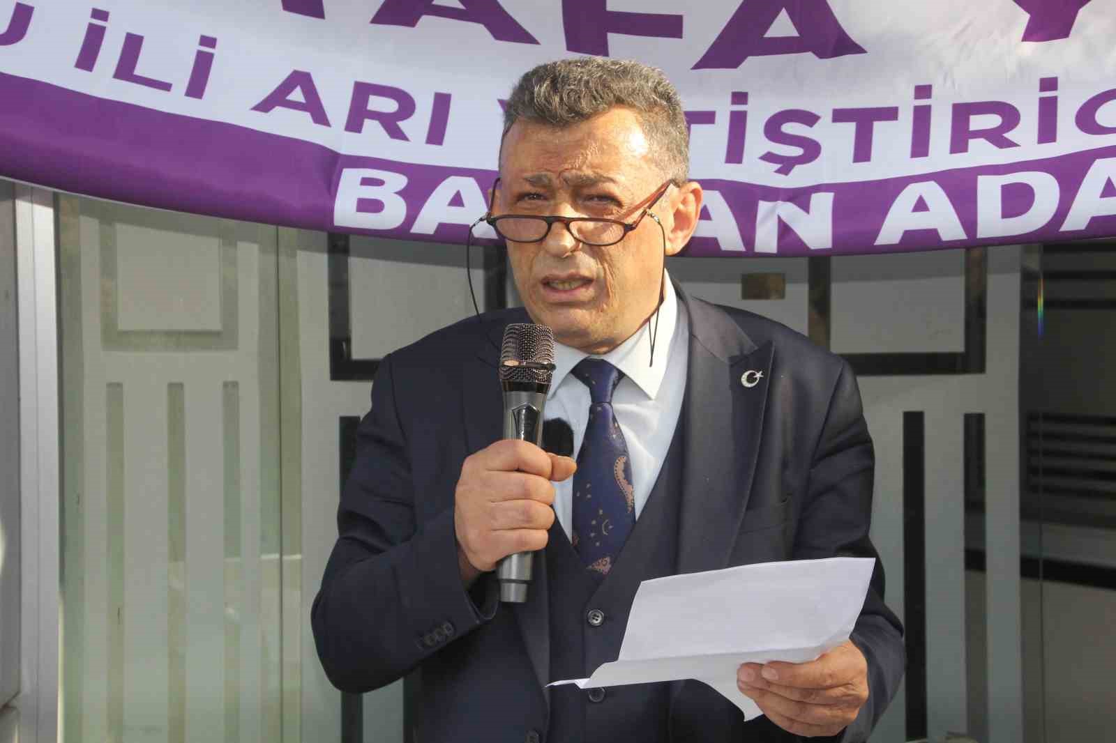 Mustafa Yılmaz, Ordu Arıcılar Birliği’ne adaylığını açıkladı
