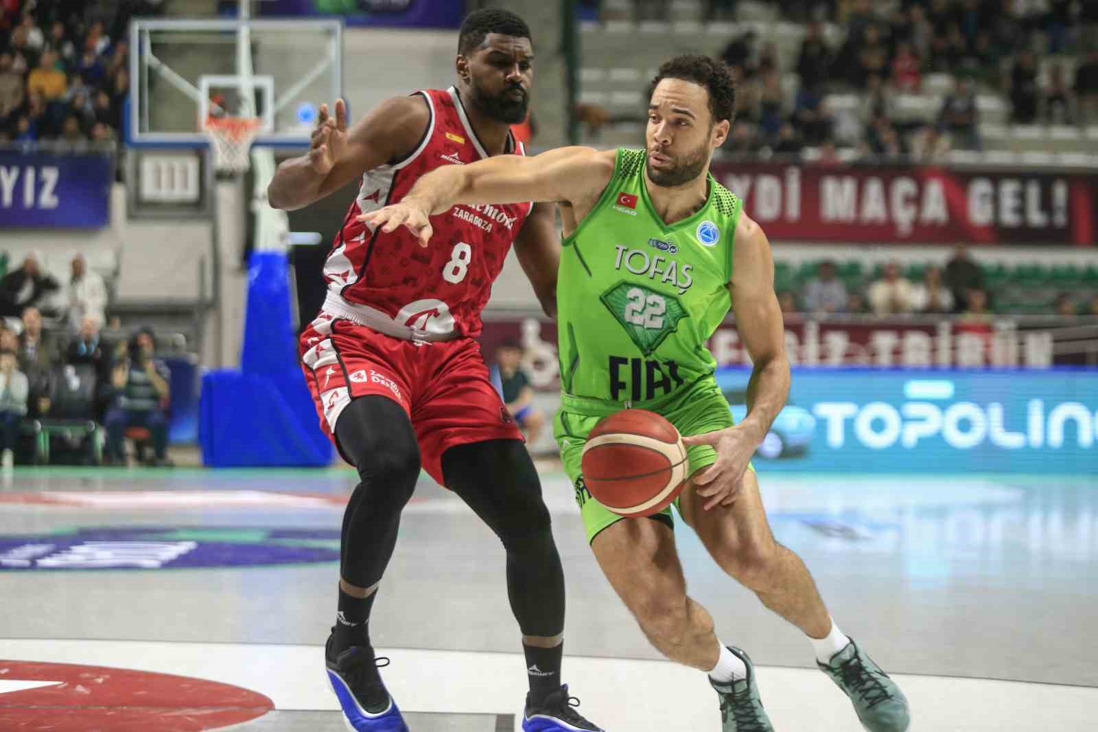 FIBA Europe Cup: Tofaş: 83 - Zaragoza: 97
