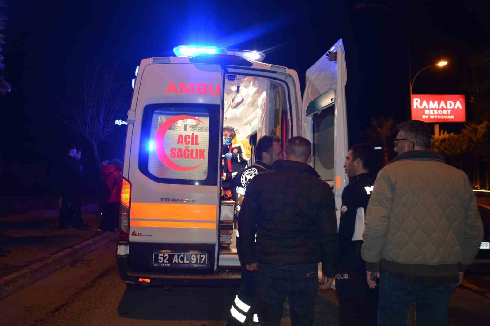 Ordu’da trafik kazası: 3 yaralı
