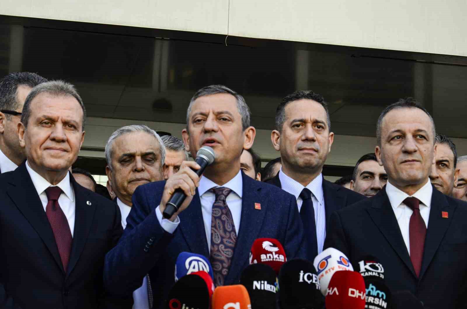 CHP Genel Başkanı Özel: 