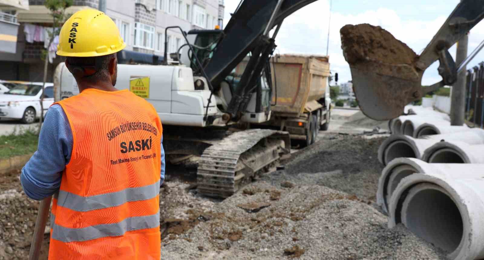 Samsun Büyükşehir’den 4,1 milyarlık altyapı yatırımı
