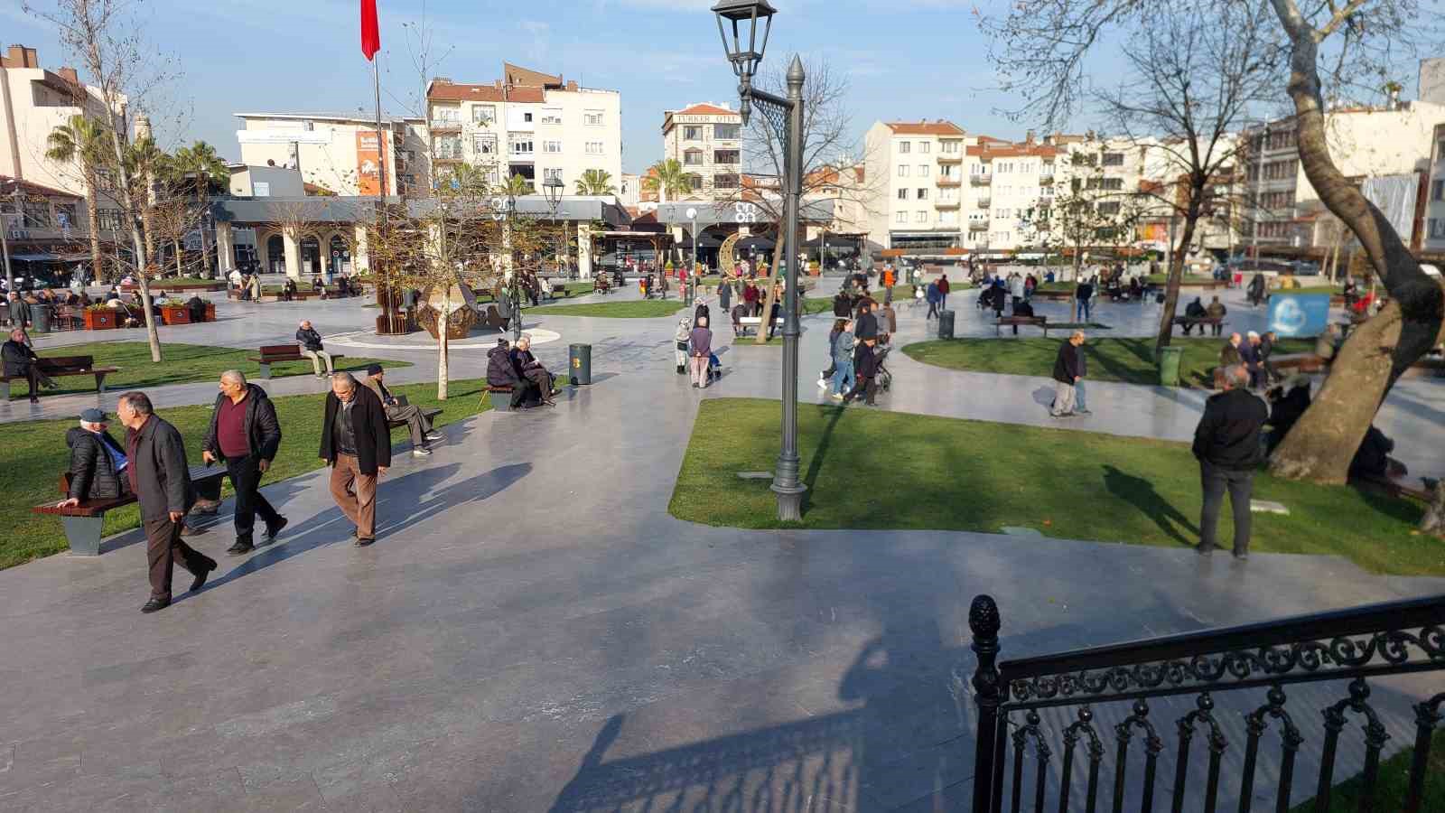 Balıkesir’de Ocak ayında bahar havası
