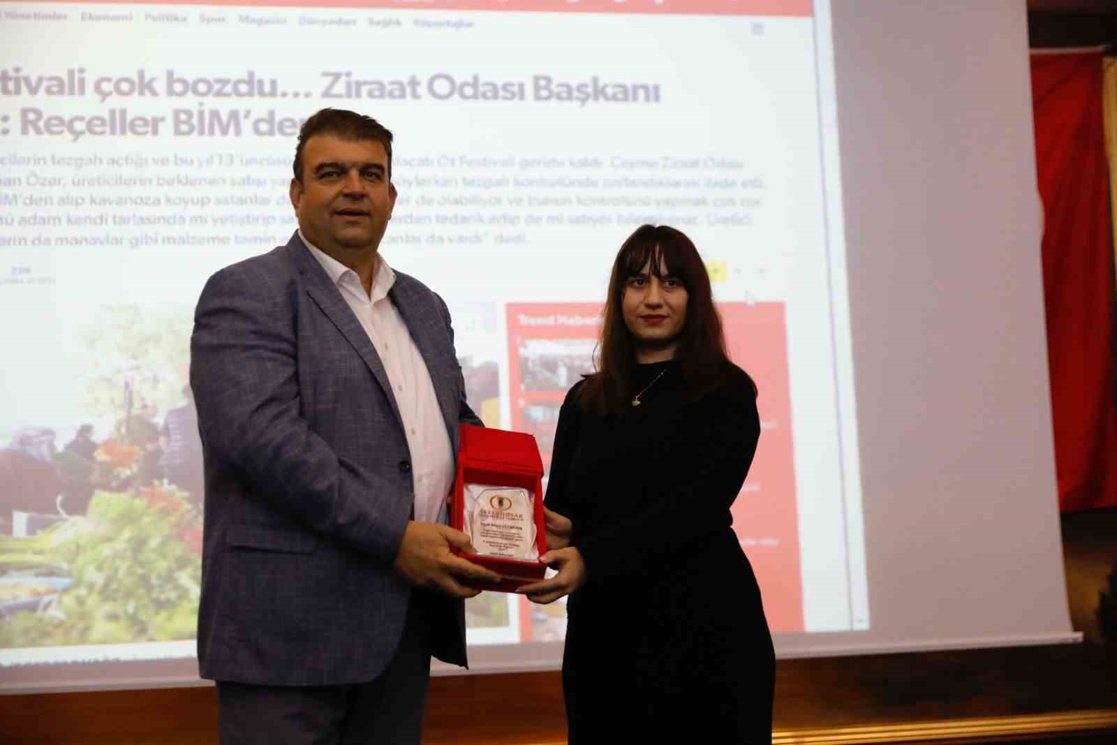 Mustafa Karabulut Yarımada Gazetecilik Ödülleri sahiplerini buldu
