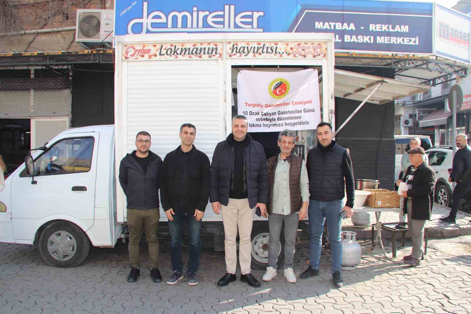 Turgutlu Gazeteciler Cemiyeti’nden lokma hayrı
