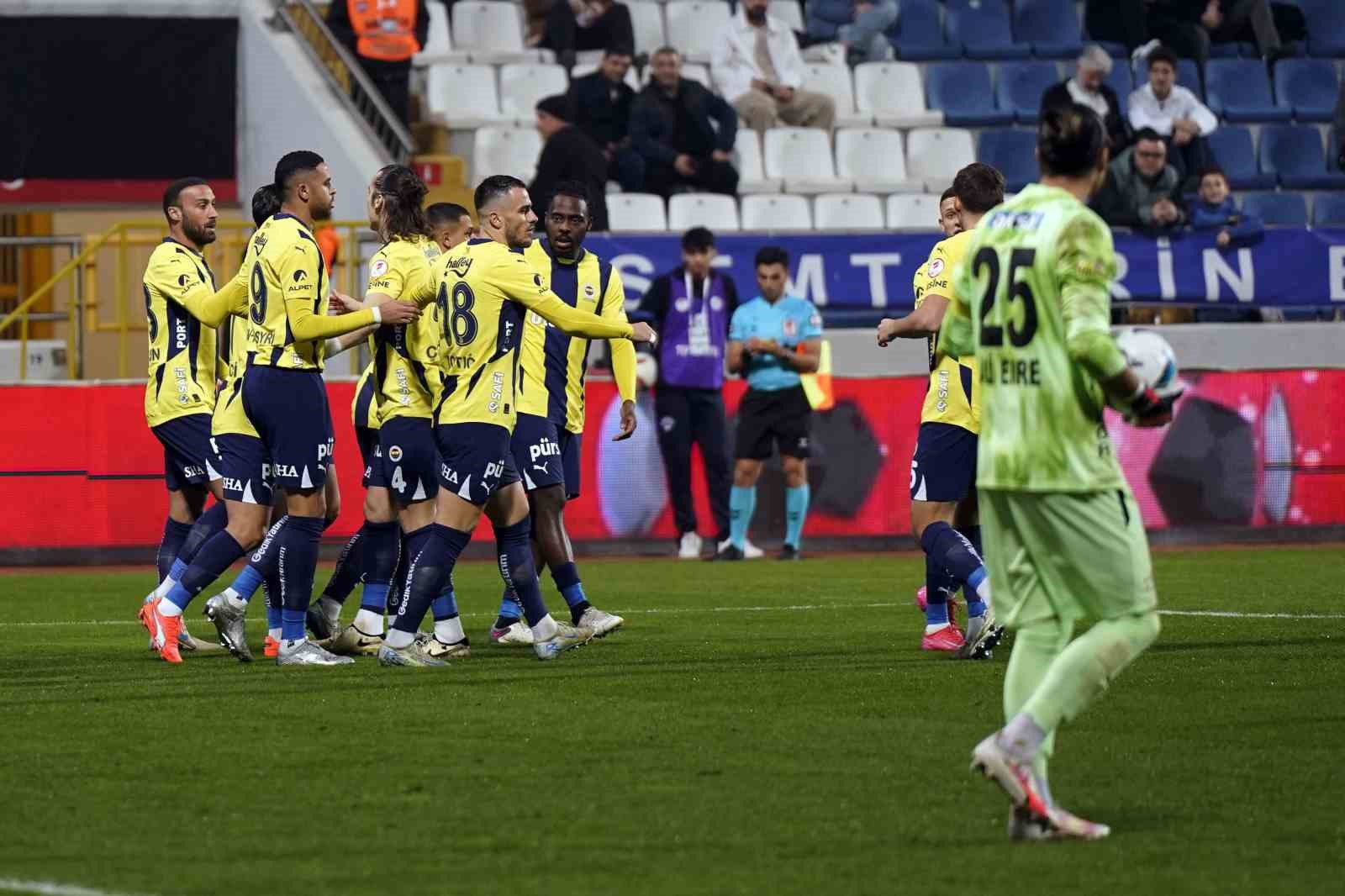 Ziraat Türkiye Kupası: Kasımpaşa: 0 - Fenerbahçe: 1 (Maç devam ediyor)
