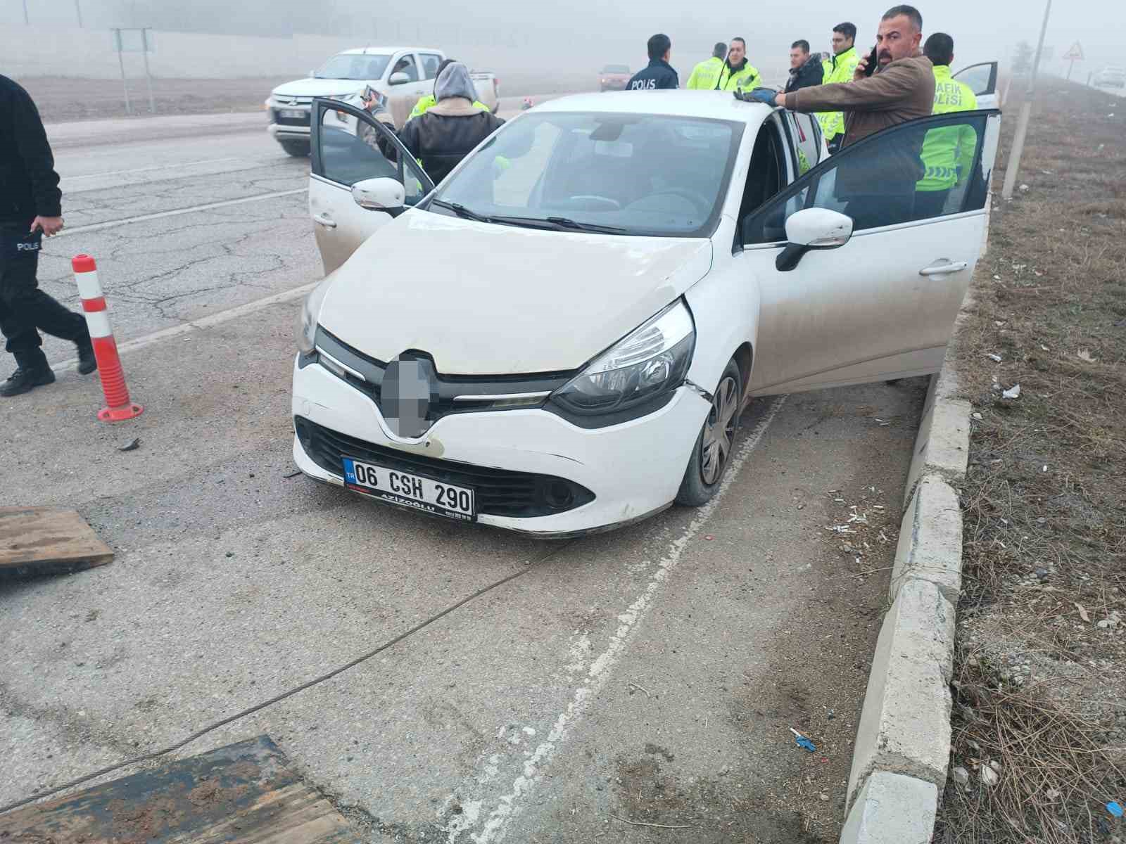 Ankara’da polisten kaçan sürücü kovalamaca sonucu yakalandı
