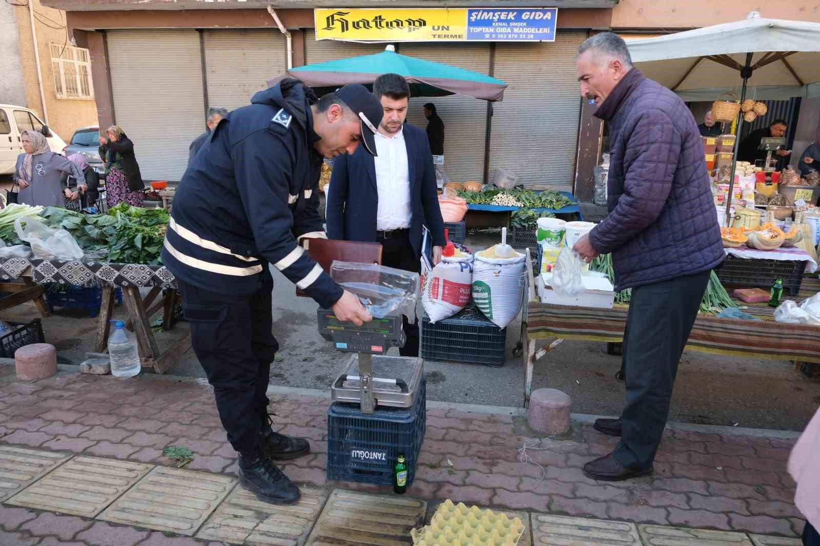 Terme’de ölçü ve tartı aleti denetimi
