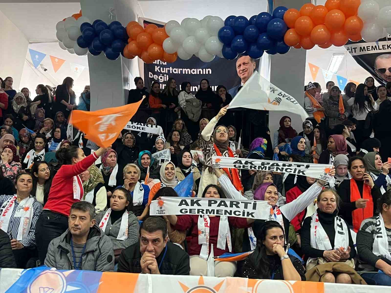 Cumhurbaşkanı Erdoğan, Aydın’da coşku ile karşılandı
