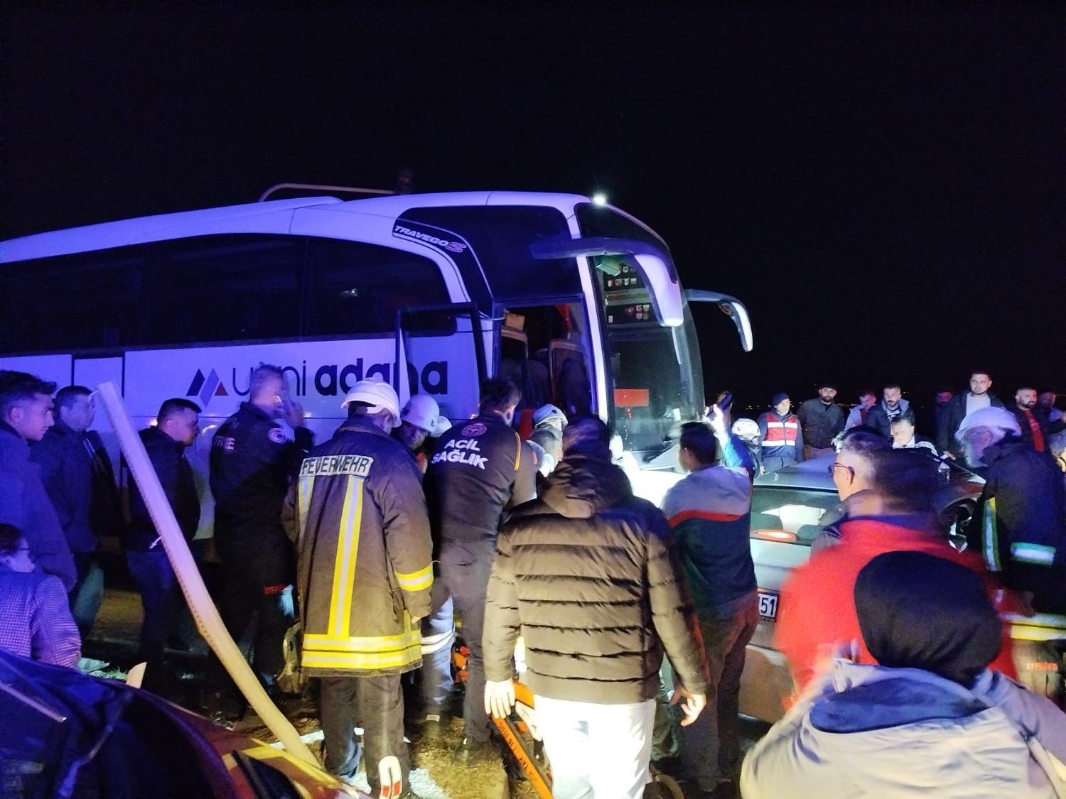 Adana’da trafik kazası: 2 yaralı
