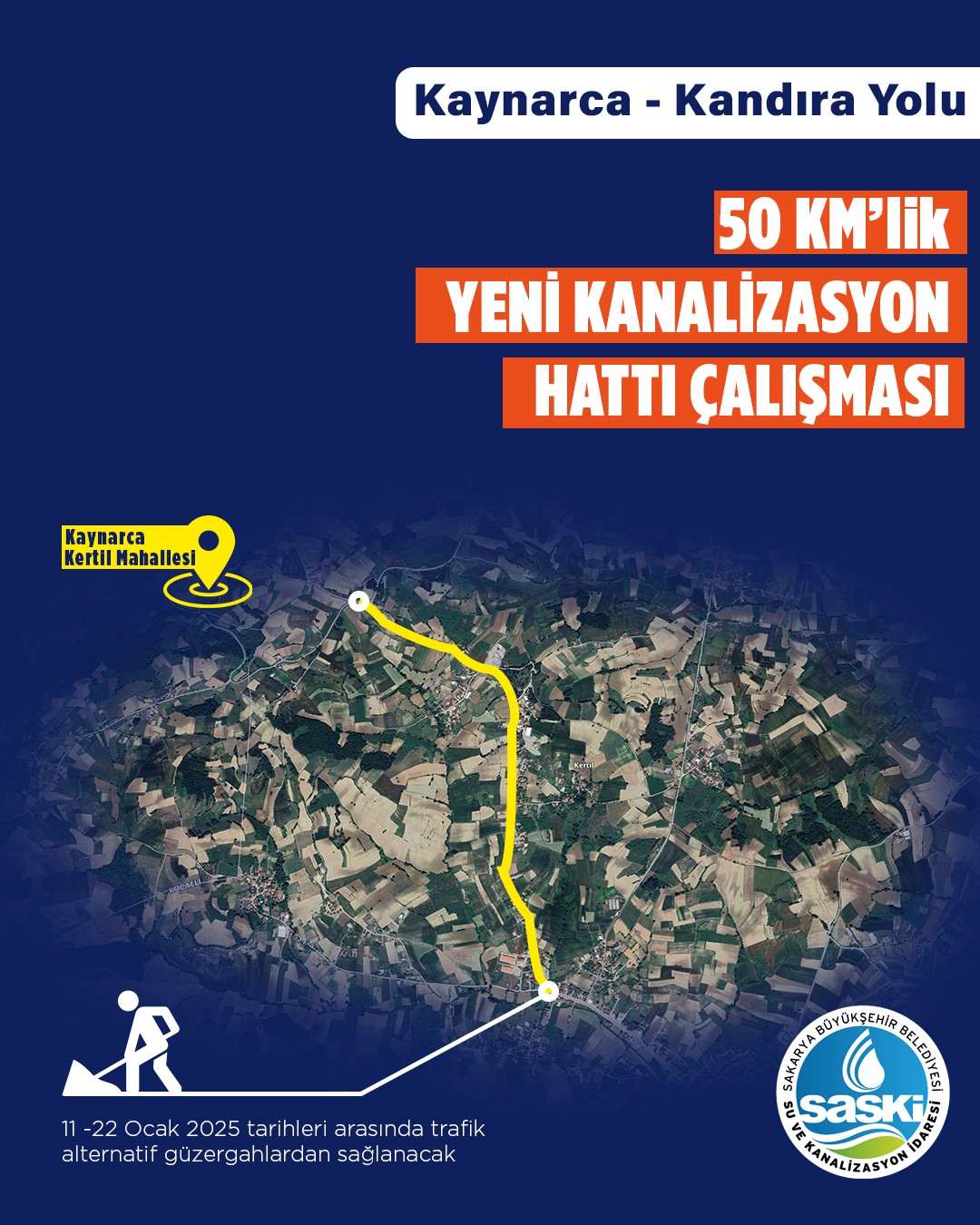 Kaynarca’nın altyapı projesi hız kazandı: O güzergahta trafik alternatif yollardan sağlanacak
