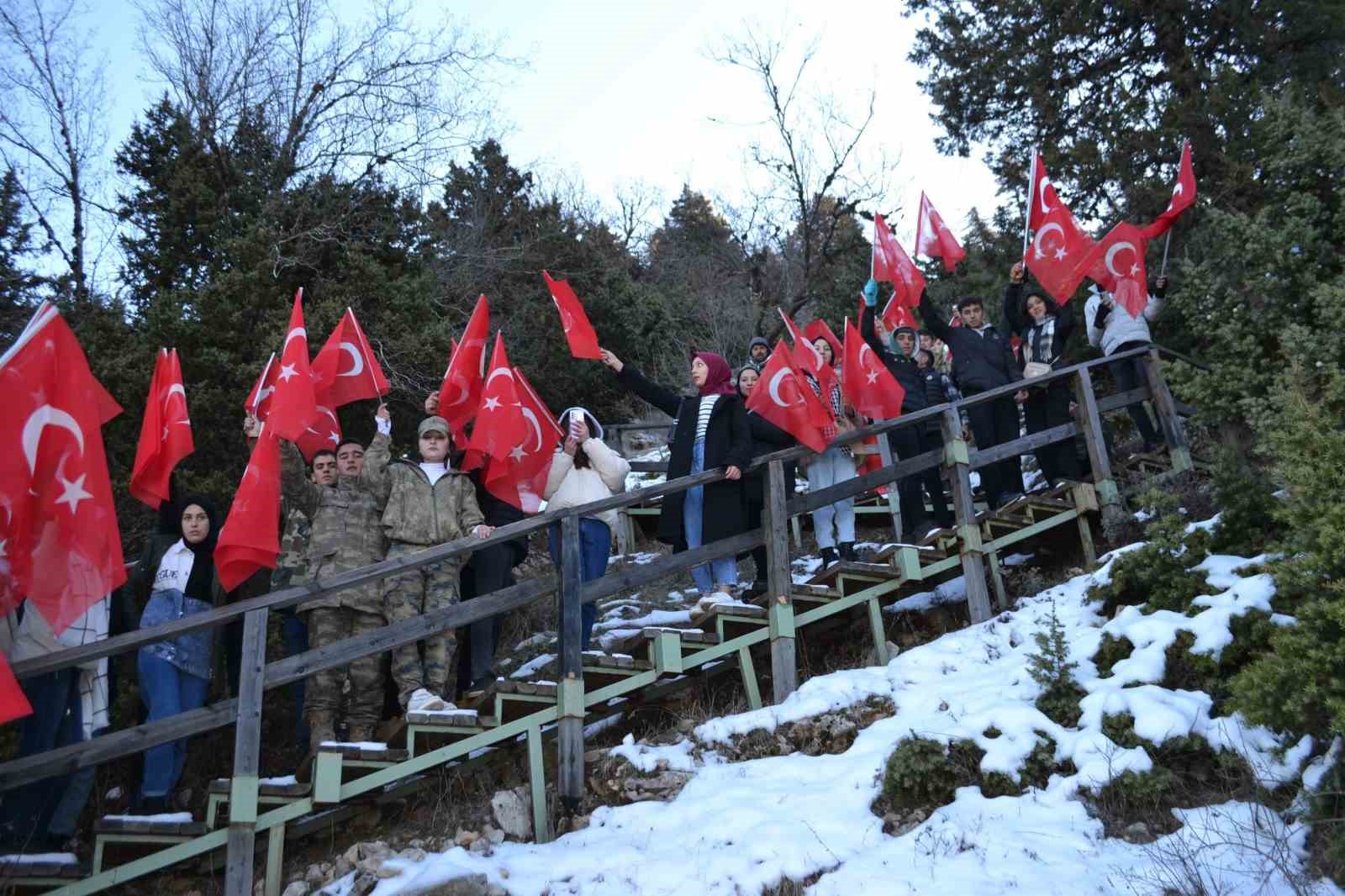 Kahramanmaraş’ta Sarıkamış şehitleri anısına yürüyüş
