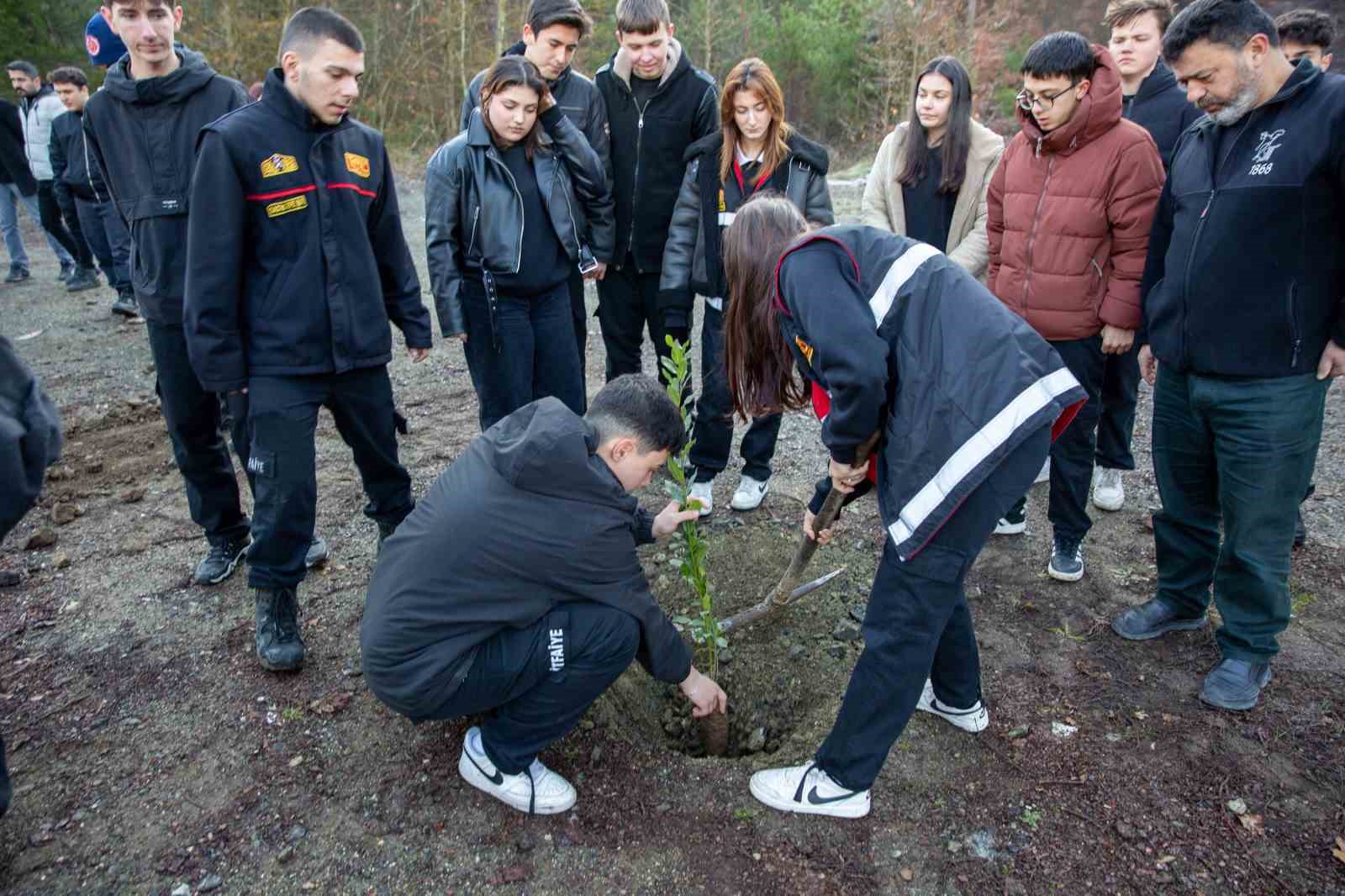 Büyükşehir’den kahraman itfaiyecilerin anısına hatıra ormanı
