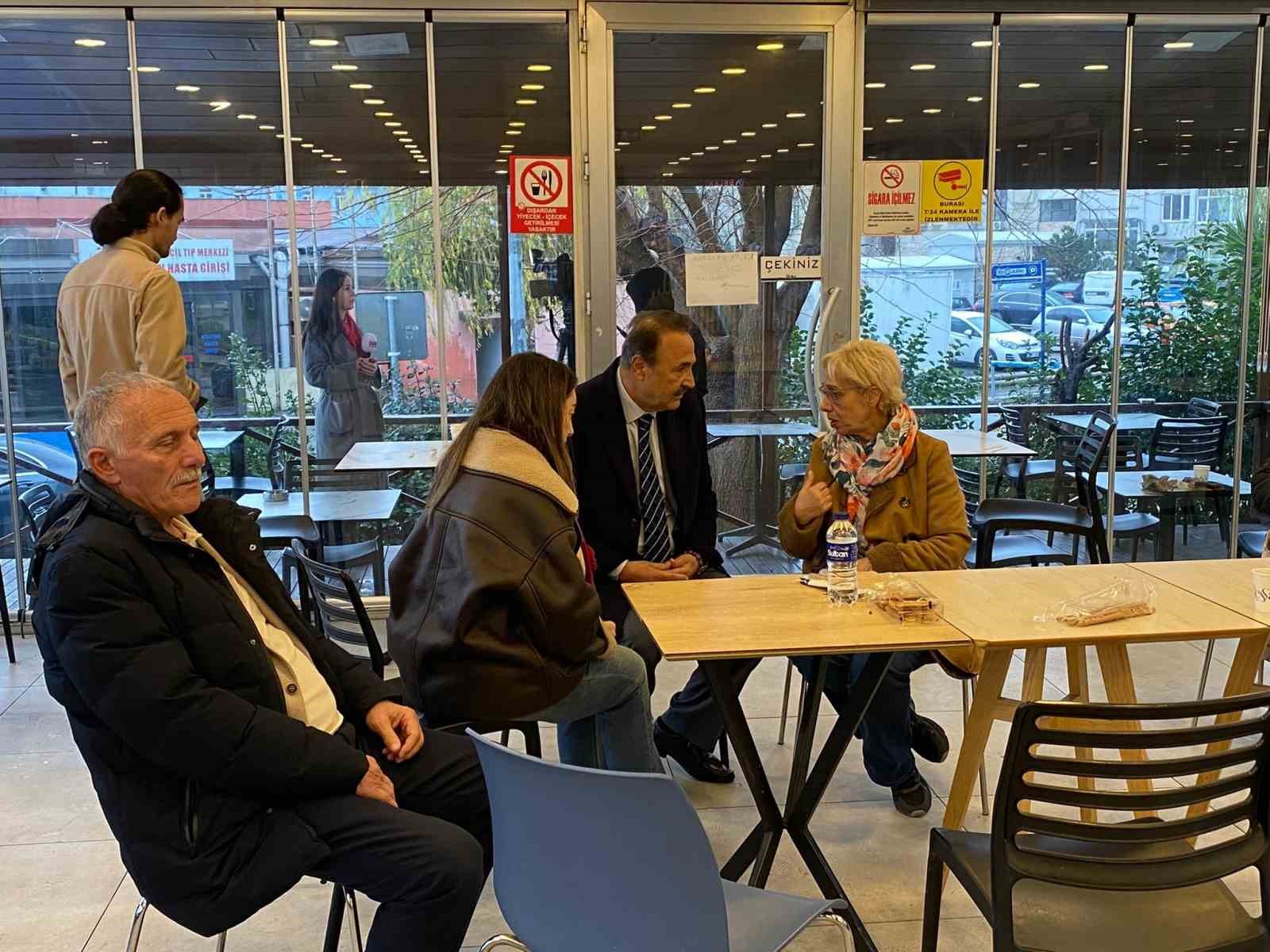 Eski Devlet Bakanı Mehmet Sevigen’den Edip Akbayram’a ziyaret
