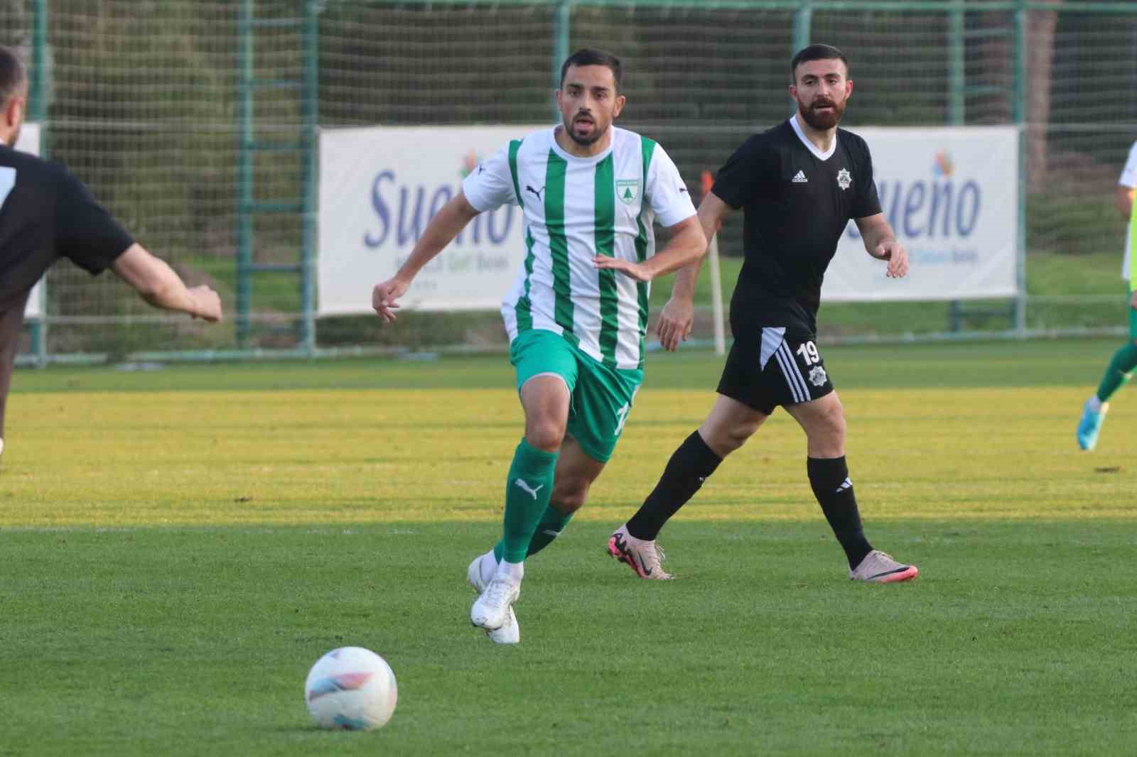 Muğlaspor Antalya kampını beraberlikle noktaladı
