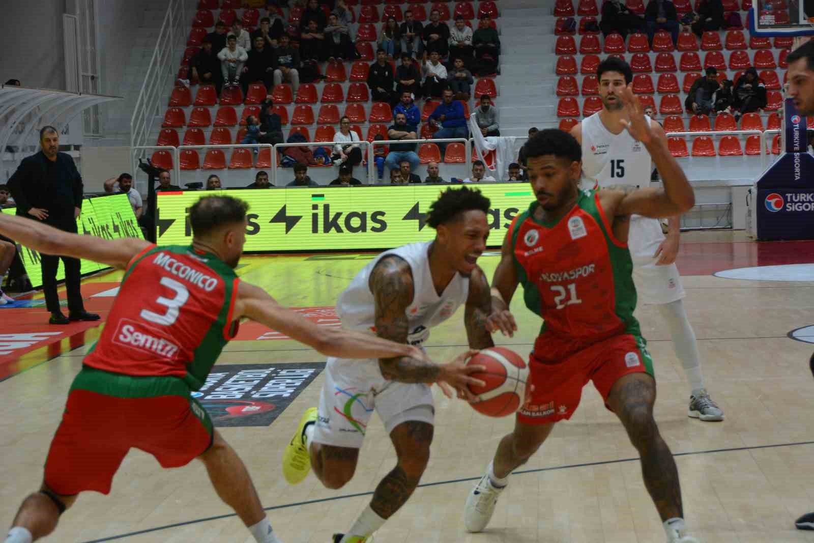 Türkiye Sigorta Basketbol Süper Ligi: Aliağa Petkimspor: 93 - Yalova Basketbol : 65
