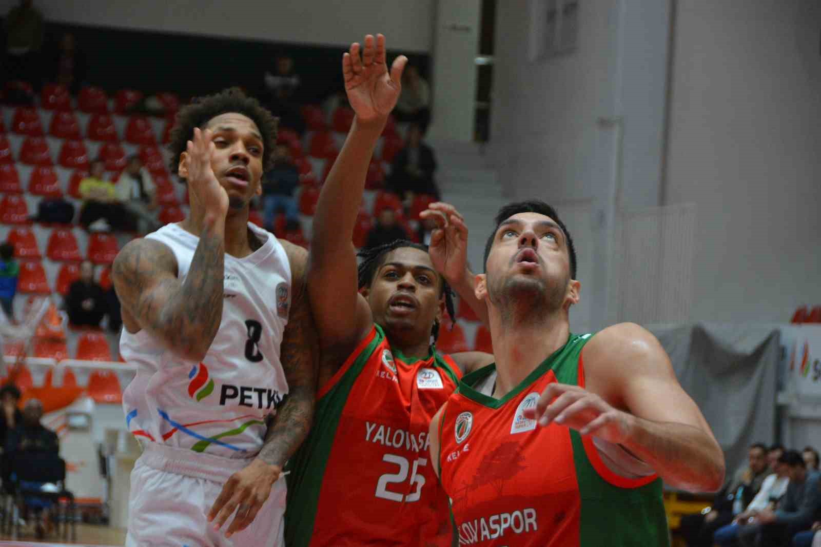 Türkiye Sigorta Basketbol Süper Ligi: Aliağa Petkimspor: 93 - Yalova Basketbol : 65
