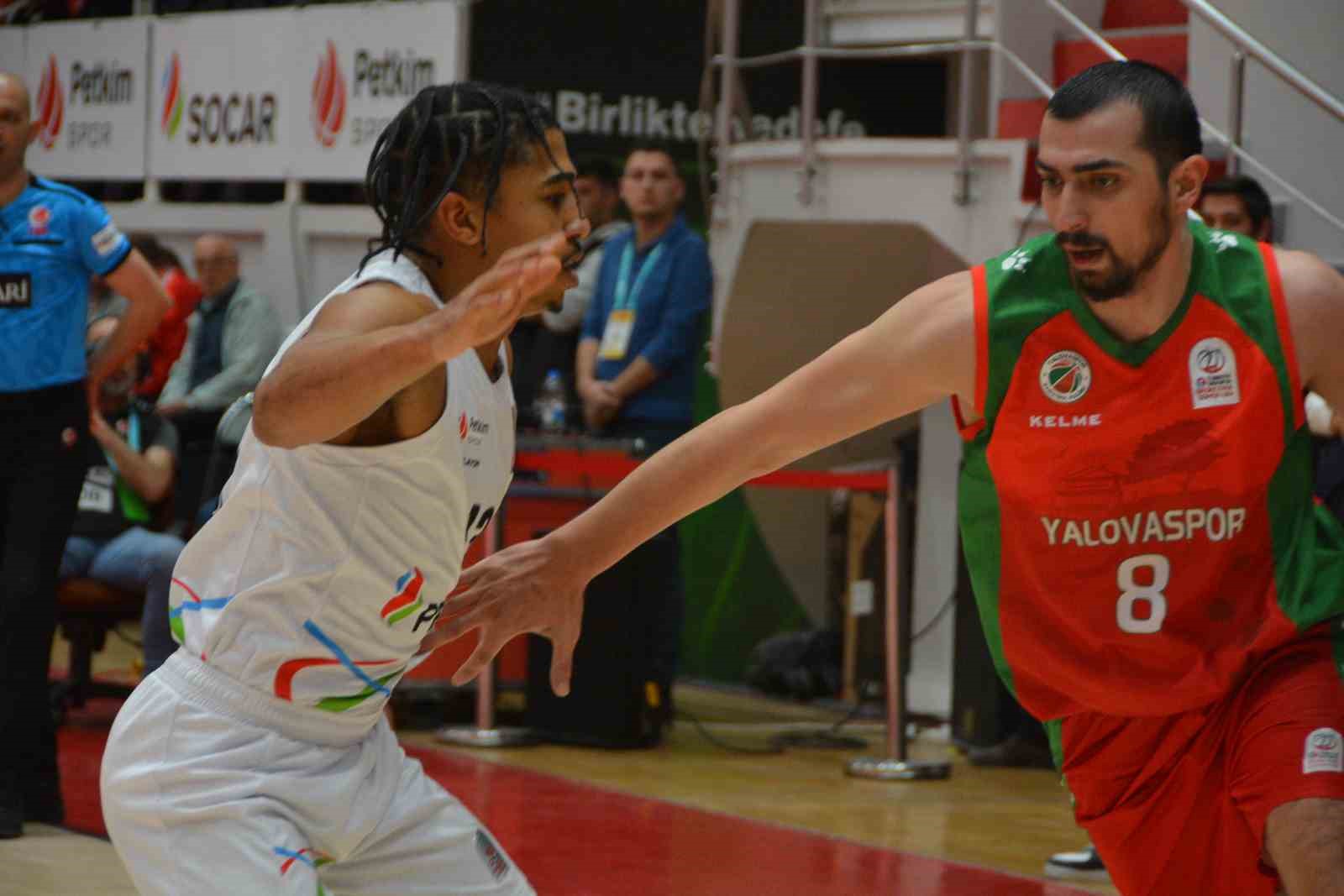 Türkiye Sigorta Basketbol Süper Ligi: Aliağa Petkimspor: 93 - Yalova Basketbol : 65
