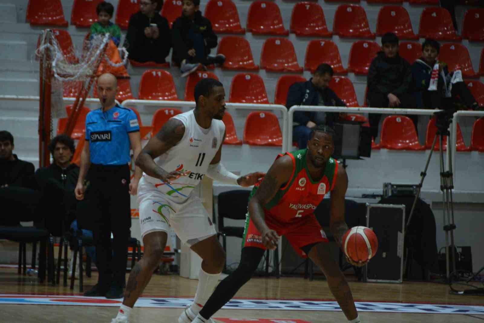 Türkiye Sigorta Basketbol Süper Ligi: Aliağa Petkimspor: 93 - Yalova Basketbol : 65
