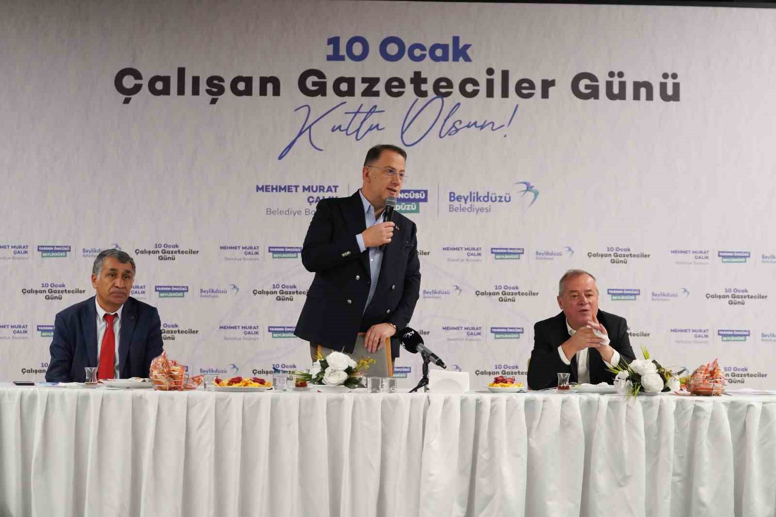 Başkan Çalık’tan Çalışan Gazeteciler Günü’nde anlamlı buluşma
