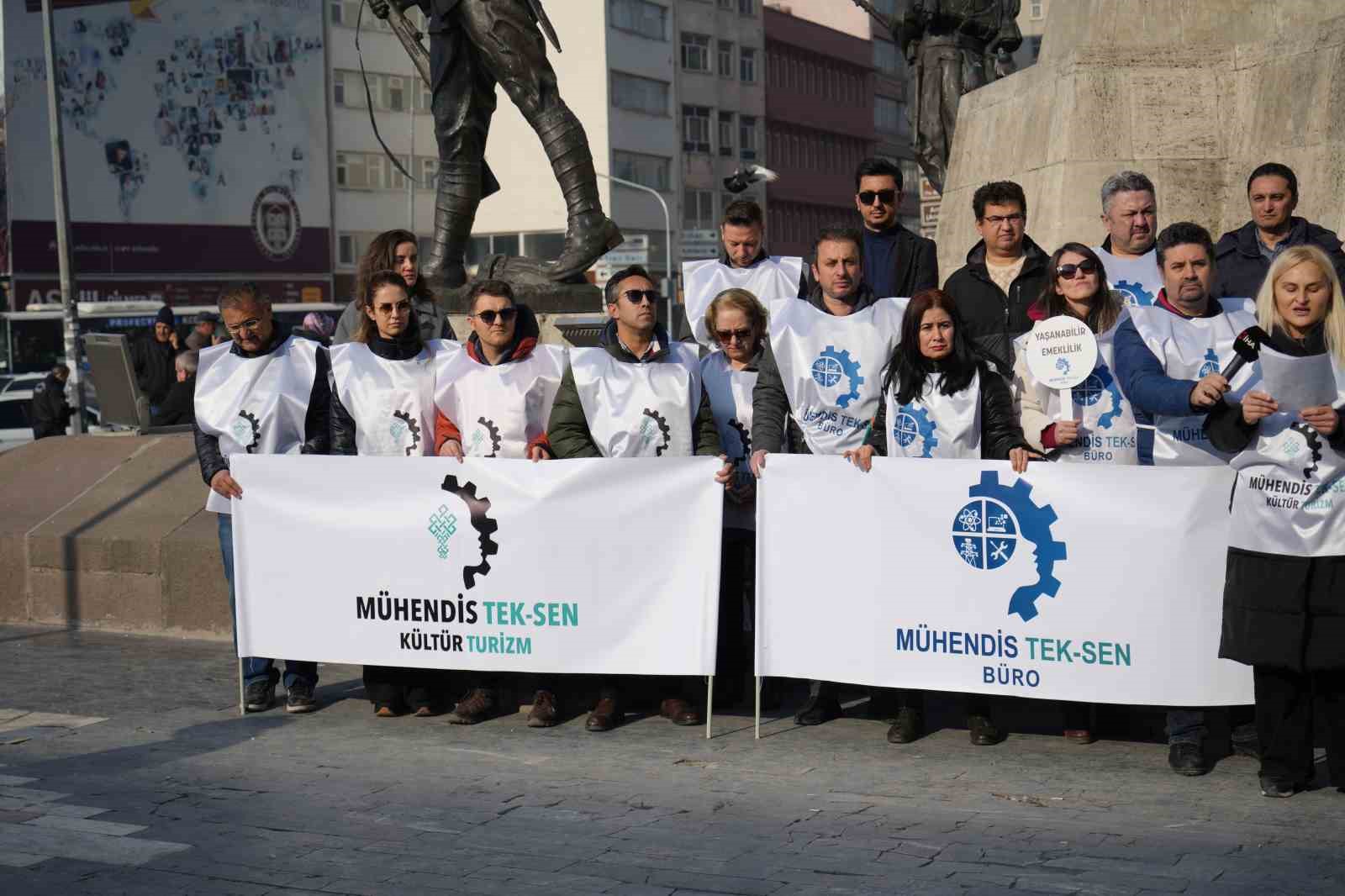 Mühendis Tek-Sen’den kamu personeline ilişkin maaşlarına düzenleme talebi
