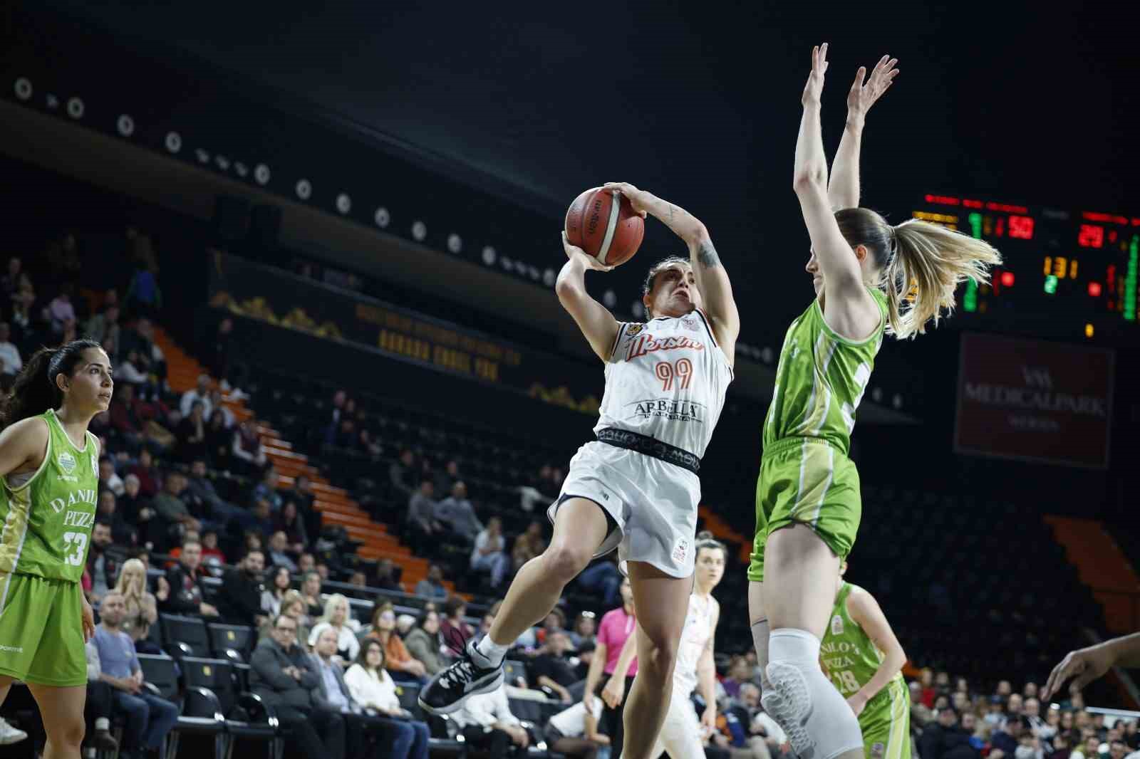 Türkiye Kadınlar Basketbol Süper Ligi: ÇBK Mersin: 83 - Danilos Pizza: 68
