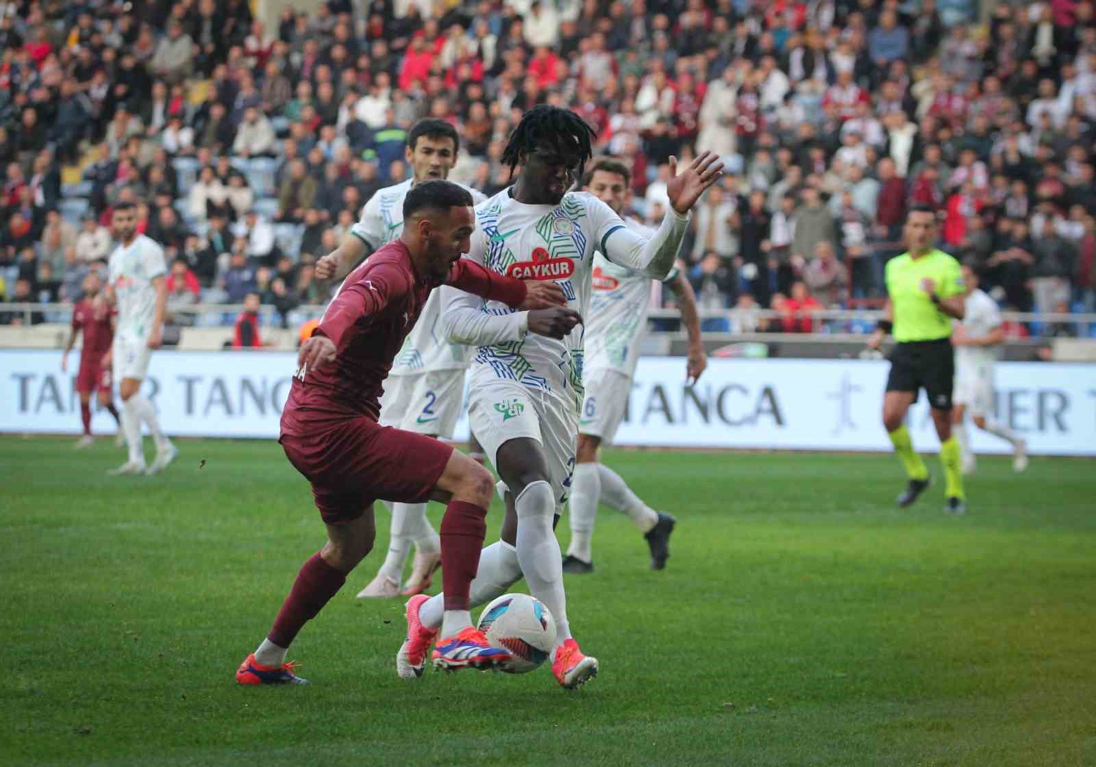 Trendyol Süper Lig: Atakaş Hatayspor: 1 - Çaykur Rizespor: 2 (Maç sonucu)
