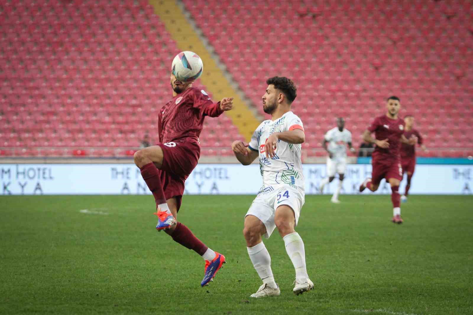 Trendyol Süper Lig: Atakaş Hatayspor: 1 - Çaykur Rizespor: 2 (Maç sonucu)
