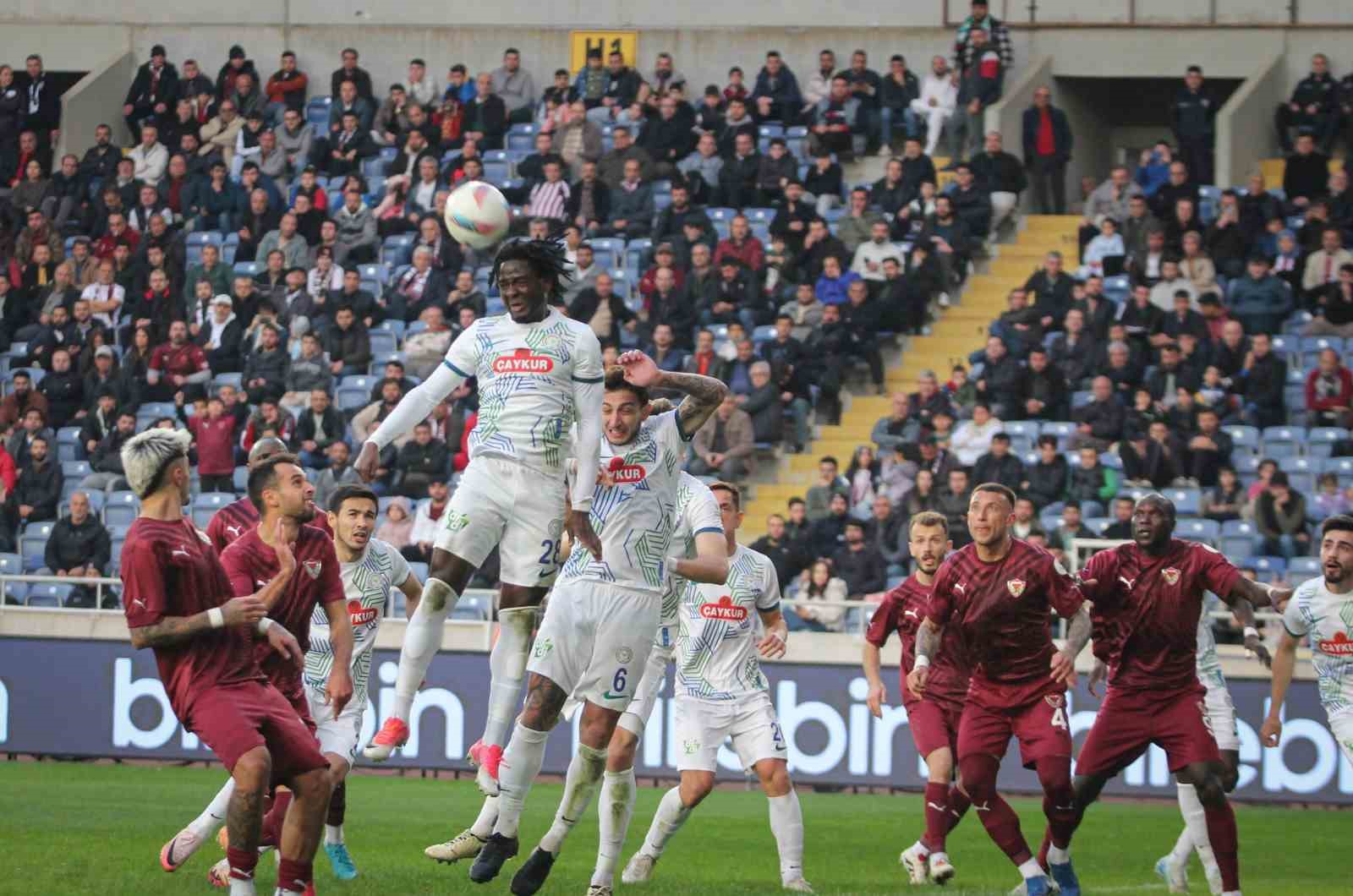 Trendyol Süper Lig: Atakaş Hatayspor: 1 - Çaykur Rizespor: 2 (Maç sonucu)
