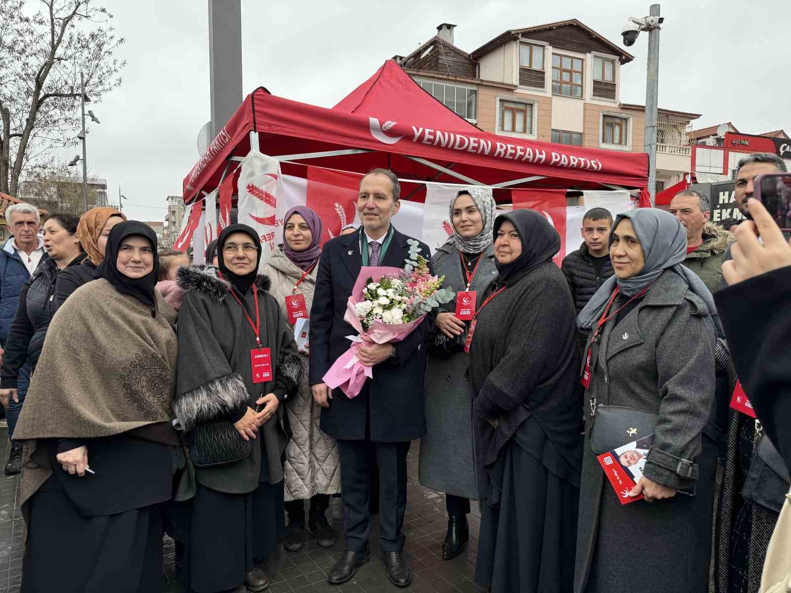 Sakarya’da Fatih Erbakan’a tepki: 