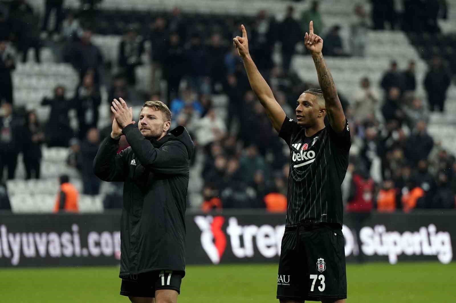 Trendyol Süper Lig: Beşiktaş: 2 - Bodrum FK: 1 (Maç sonucu)
