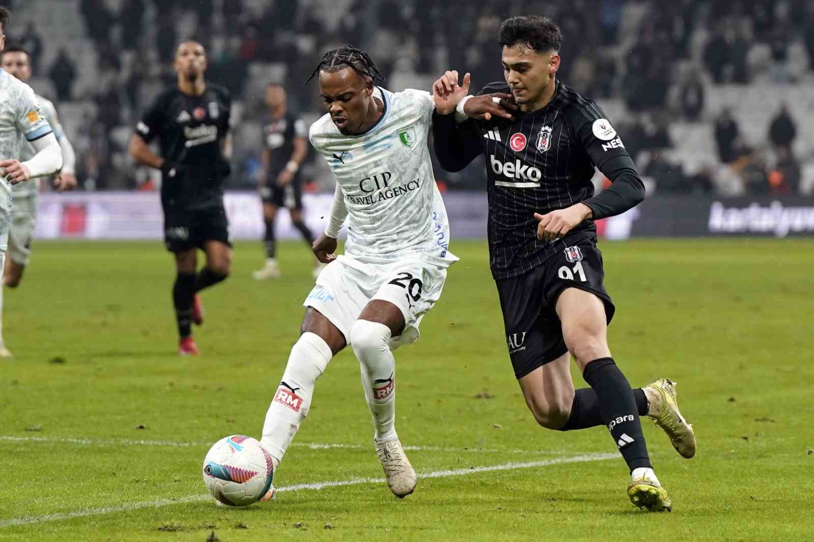 Trendyol Süper Lig: Beşiktaş: 2 - Bodrum FK: 1 (Maç sonucu)
