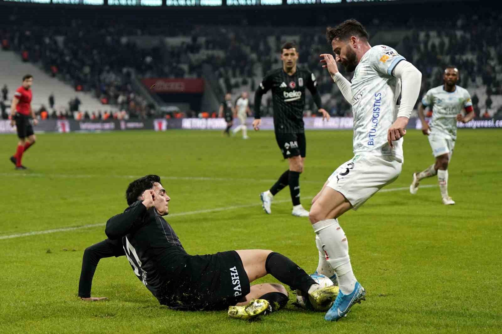 Trendyol Süper Lig: Beşiktaş: 2 - Bodrum FK: 1 (Maç sonucu)
