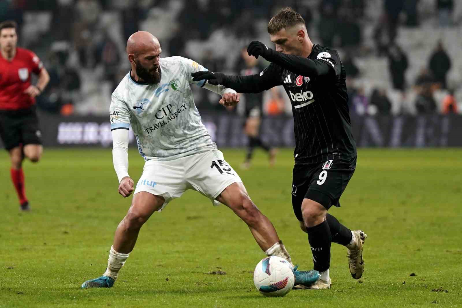 Trendyol Süper Lig: Beşiktaş: 2 - Bodrum FK: 1 (Maç sonucu)
