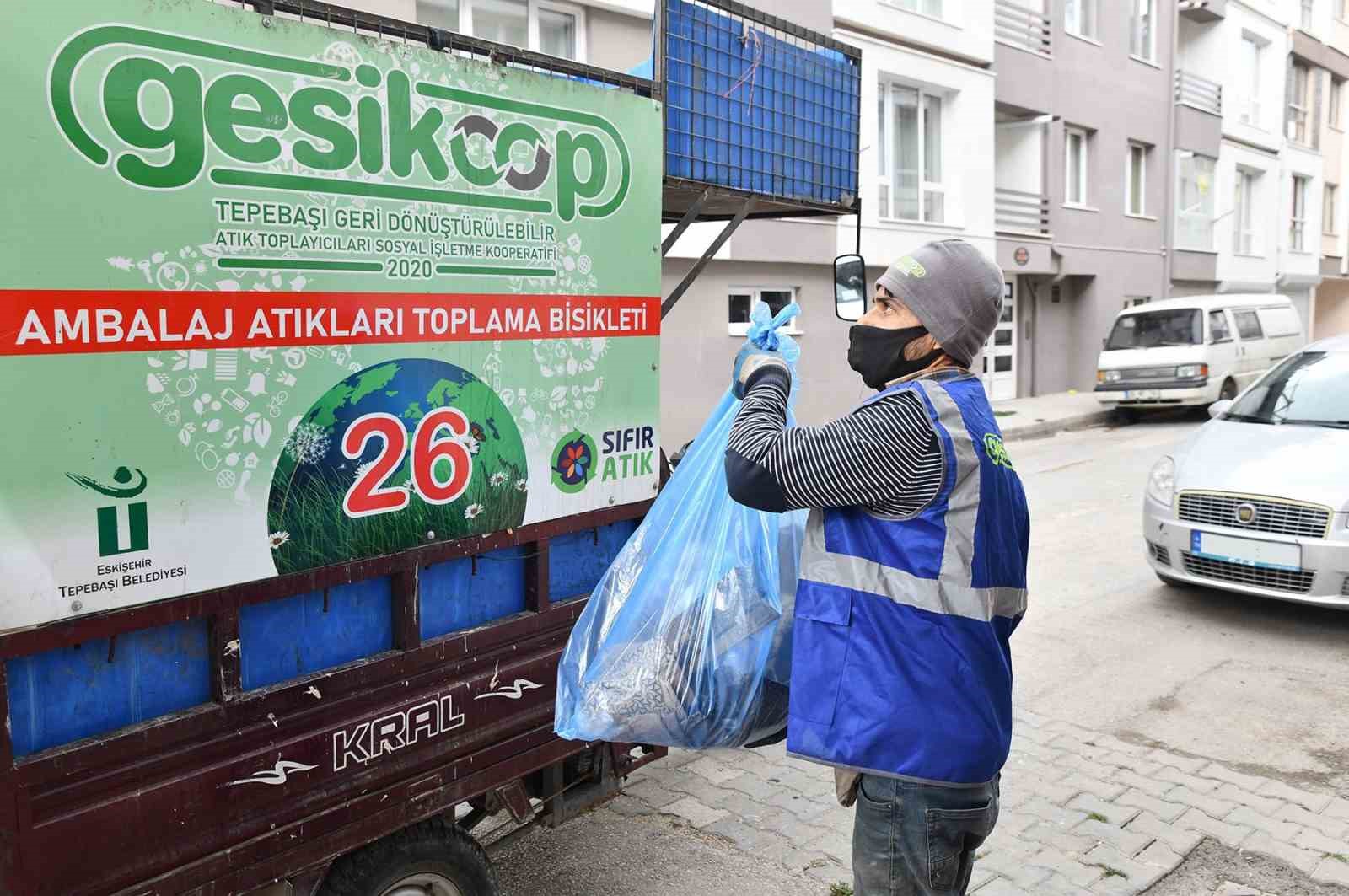 GESİKOOP, 2024’te 1 milyon 936 bin 850 kilogram atık topladı
