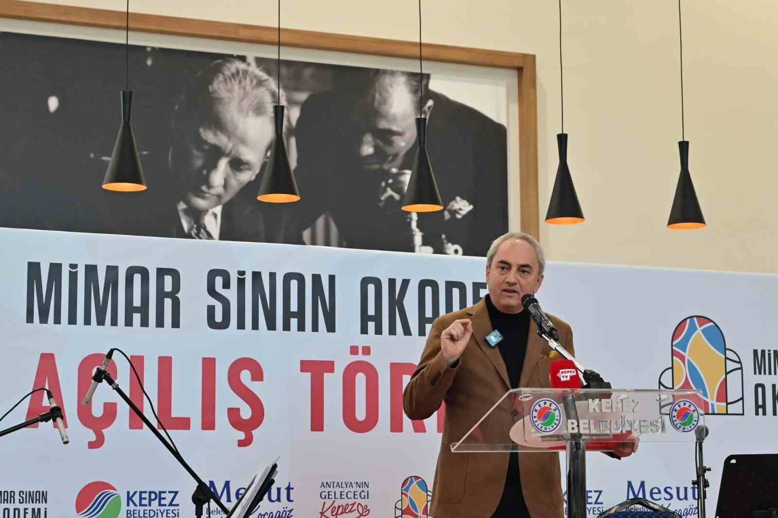 Kepez’den Mimar Sinan Akademi’ye renkli açılış
