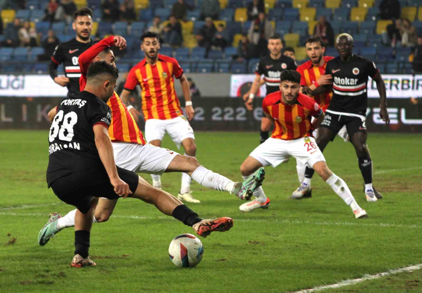 Trendyol 1. Lig: Gençlerbirliği: 3 - Yeni Malatyaspor: 0
