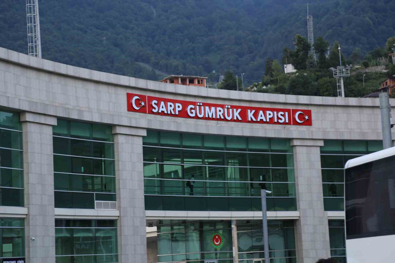 Sarp Sınır Kapısı 2024 yılı verileri açıklandı
